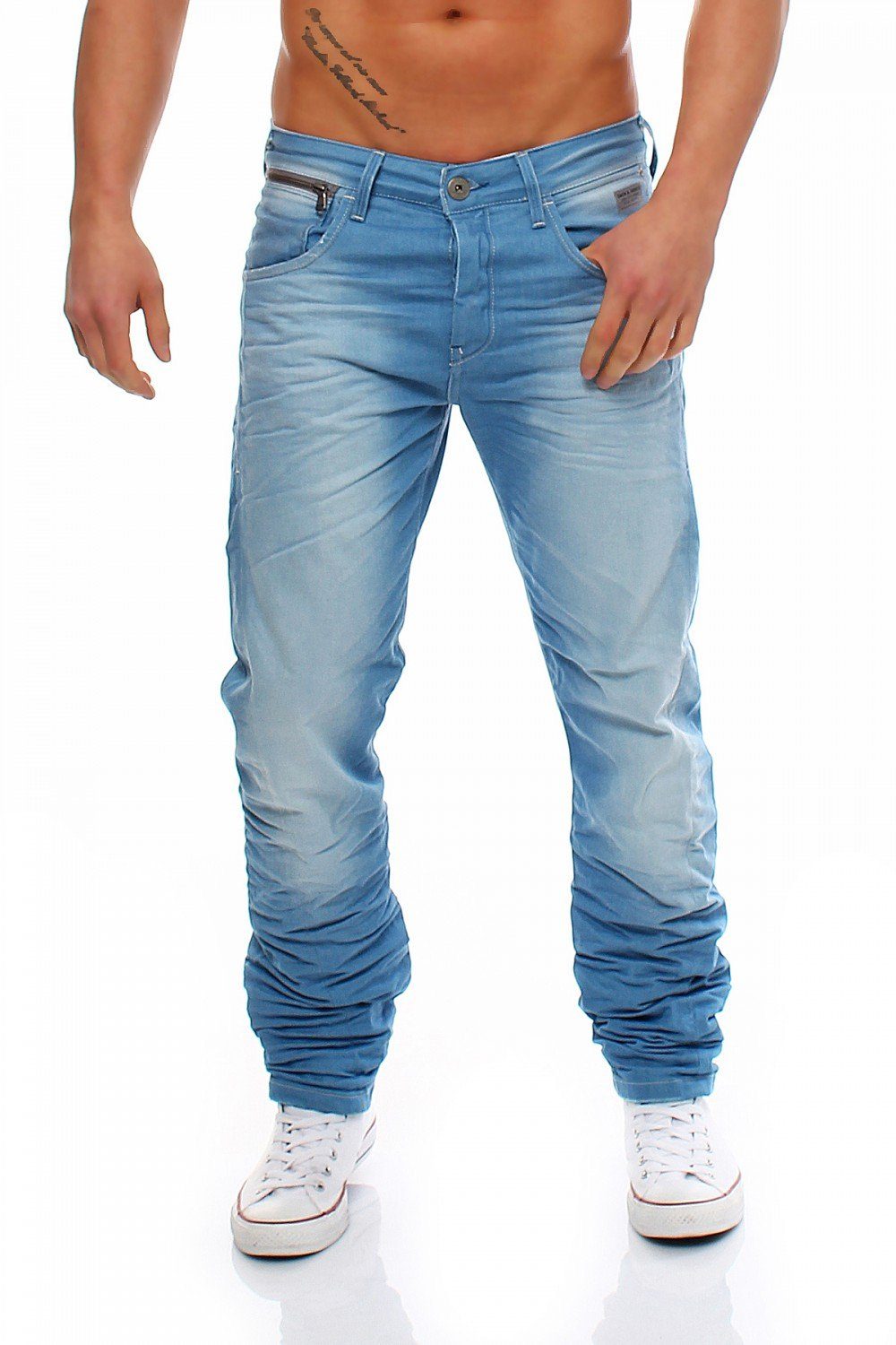 Jack & Jones Regular-fit-Jeans Jack & Jones Nick Lab BL289 Regular Fit Herren Jeans