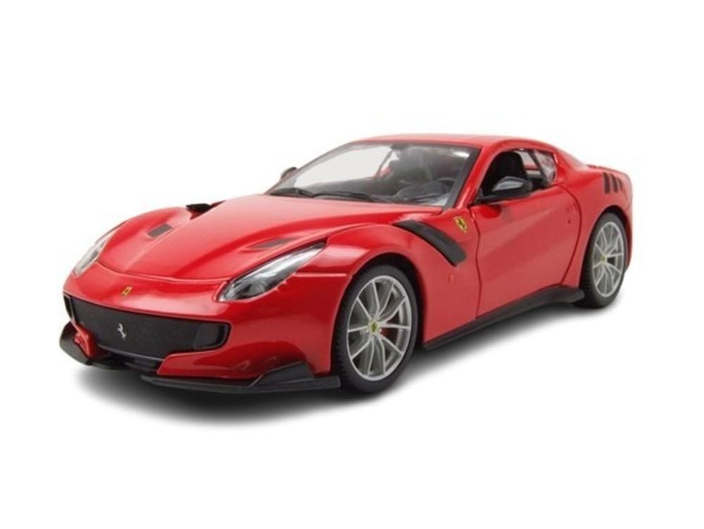 Bburago Modellauto Ferrari F12tdf 2016 rot, Maßstab 1:24