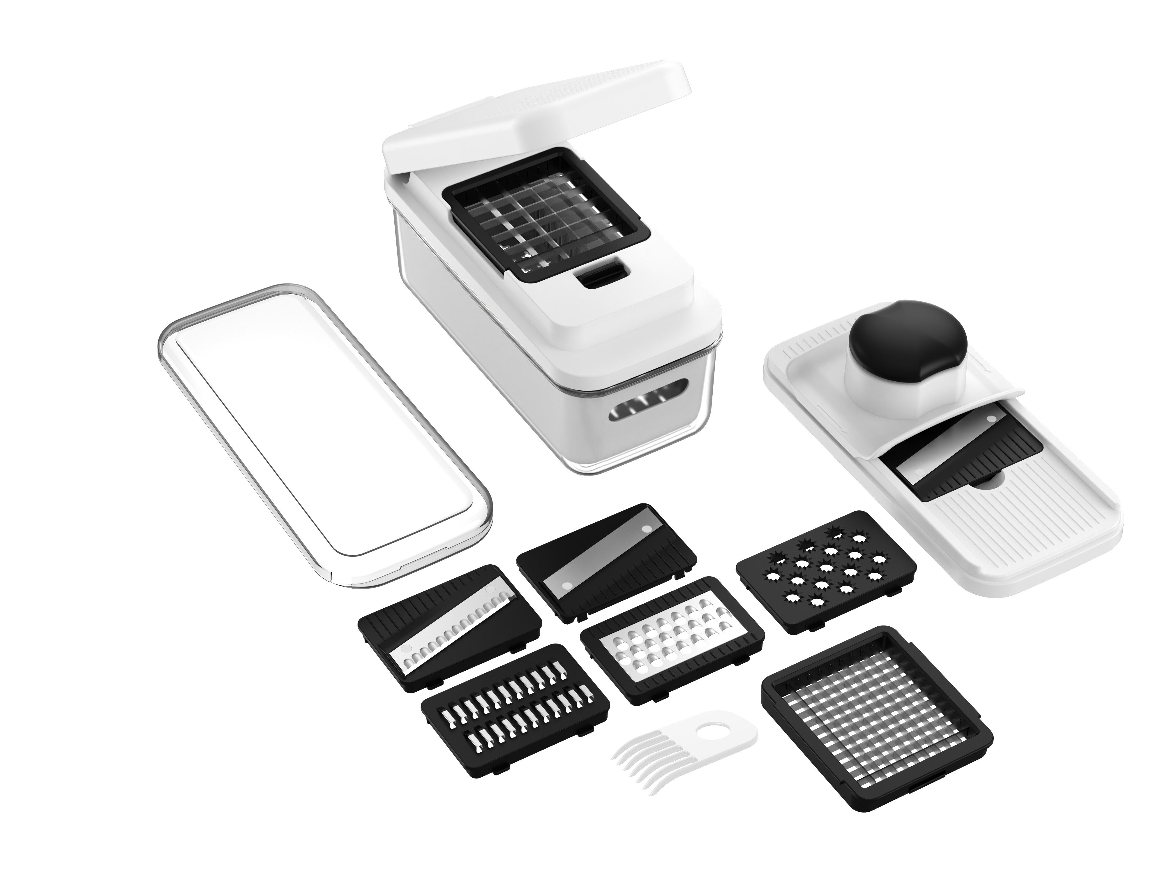 Faizee Home Gemüse-Scheibenschneider Faizee Home, Prime Slice – Manueller Gemüseschneider