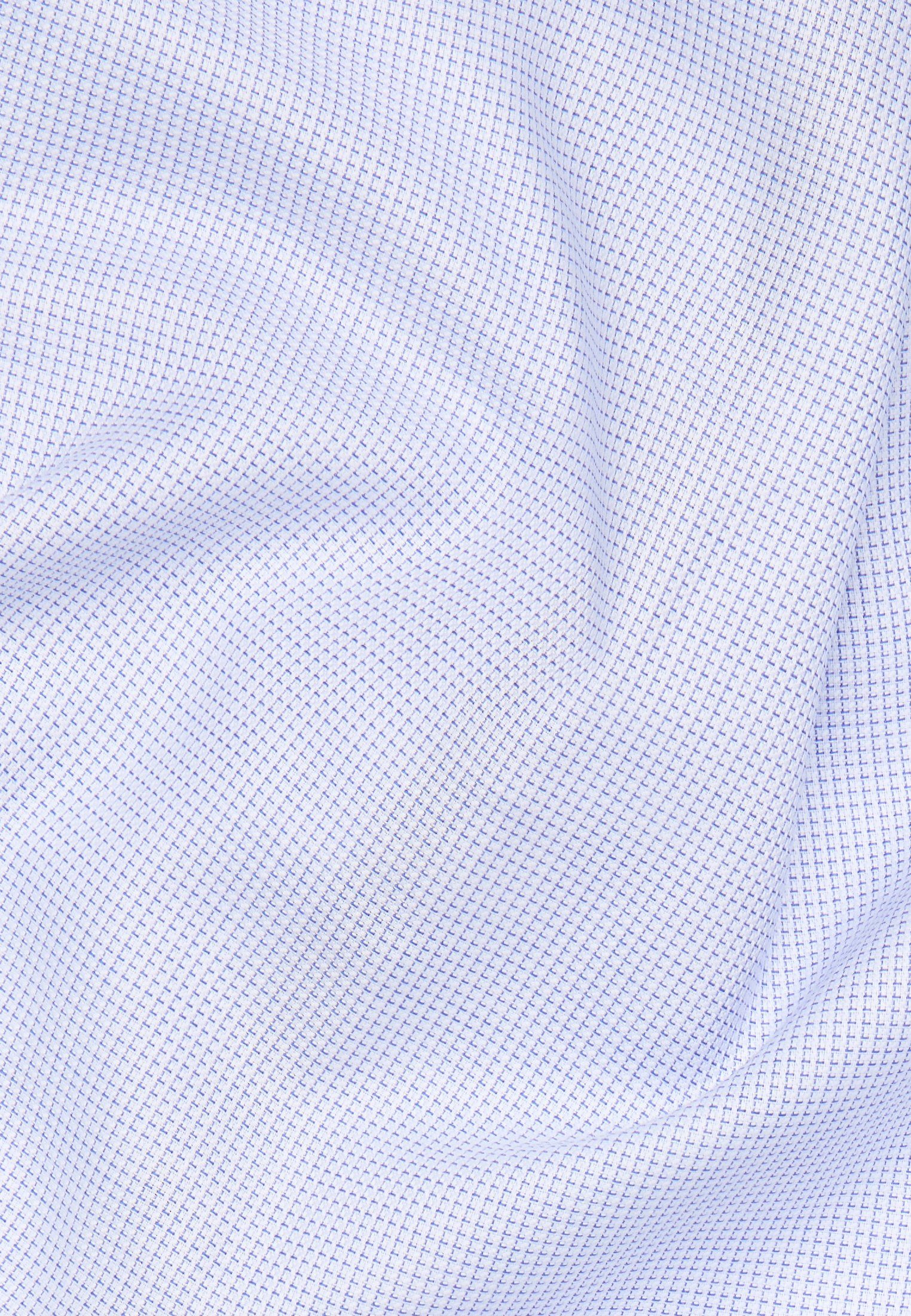 Eterna Langarmhemd blau FIT COMFORT