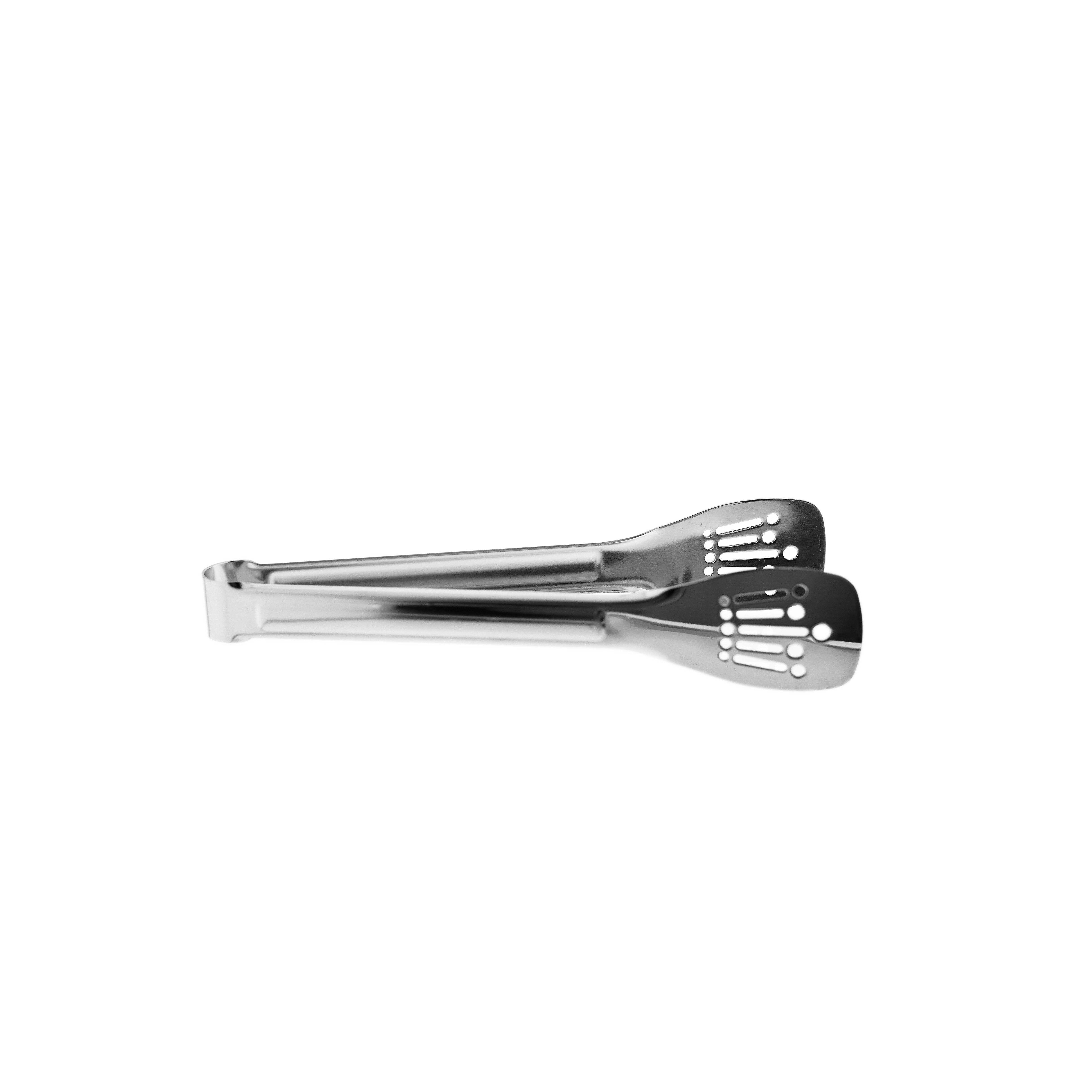 Almina Servierzange 24 cm aus Edelstahl für Salat, Buffet & Küche - Silber
