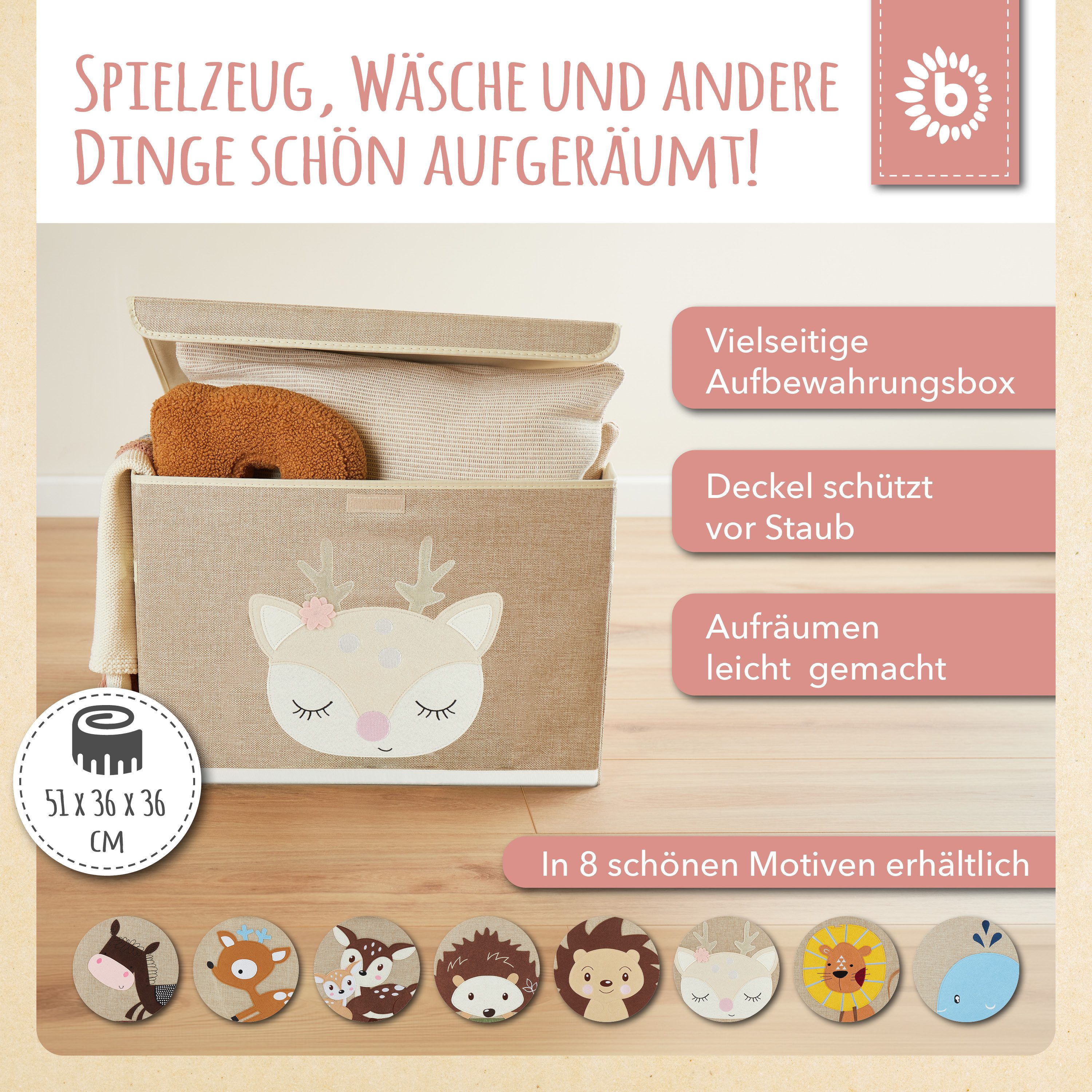 BIECO Spielzeugtruhe günstig online kaufen