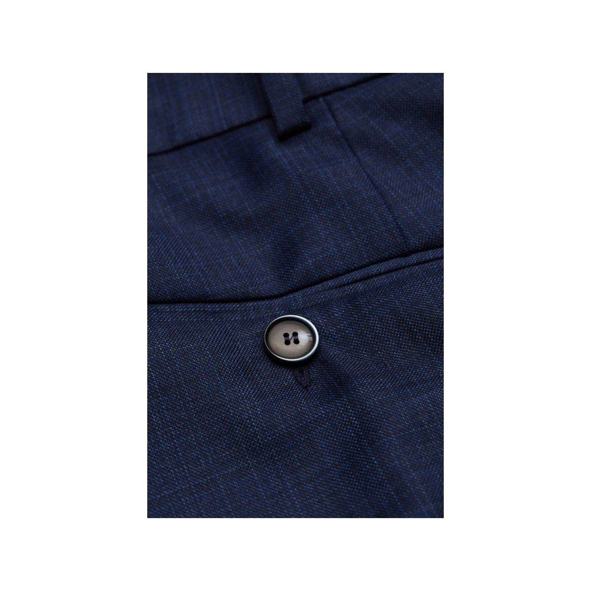 Anzughose Digel (1-tlg., Angabe) regular keine blau