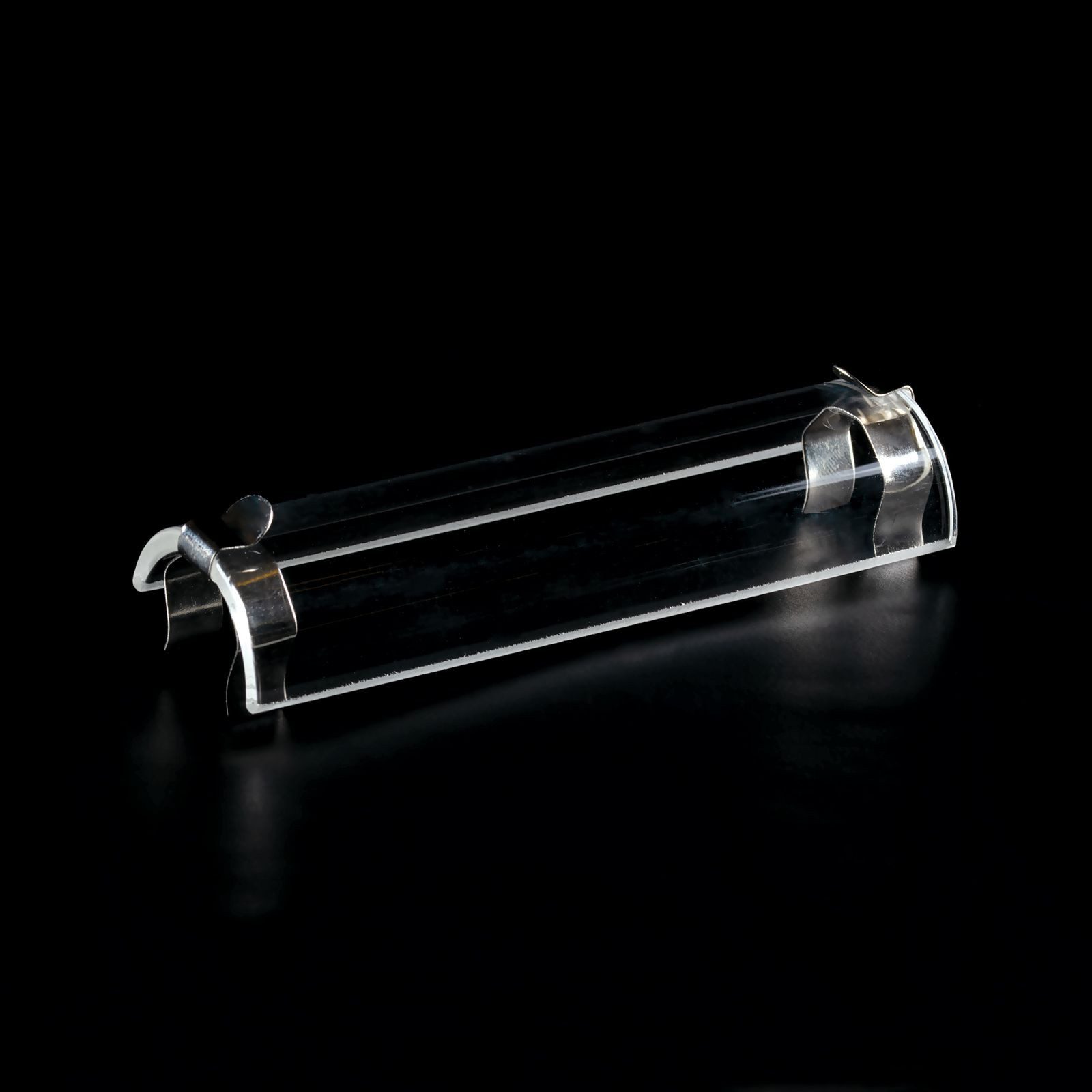 Orion Leuchten Lampenschirm R7s Schutzglas klar 95 mm für 78-mm-Stäbe, Deckenfluter