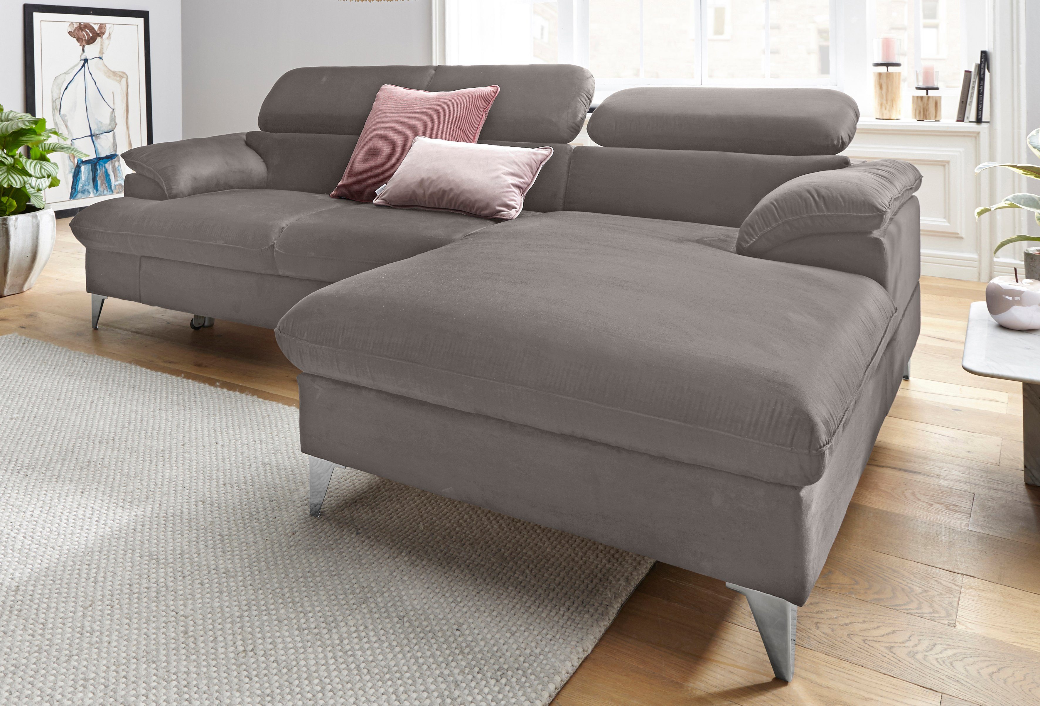 COTTA Polstergarnitur Caluso L-Form, (2-tlg), Set günstig online kaufen