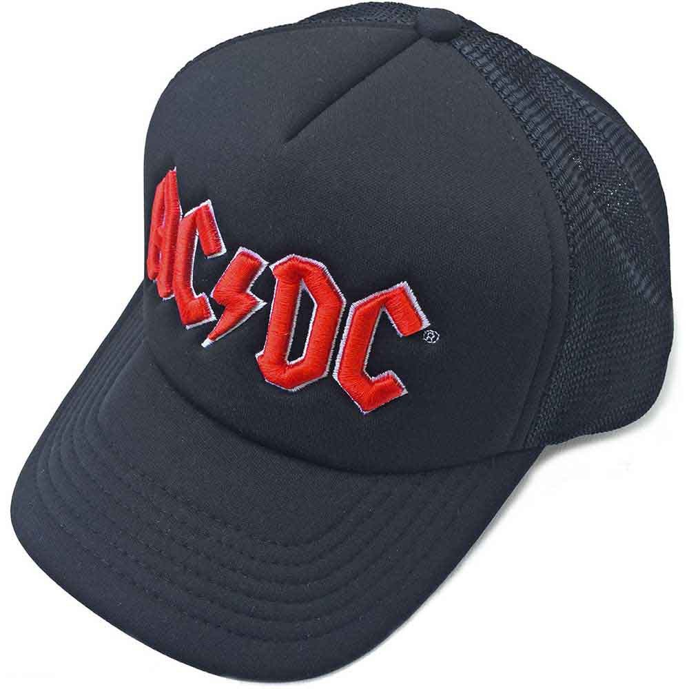 AC/DC Baseball Cap AC/DC Baseball Cap classic Rot Band Logo ...