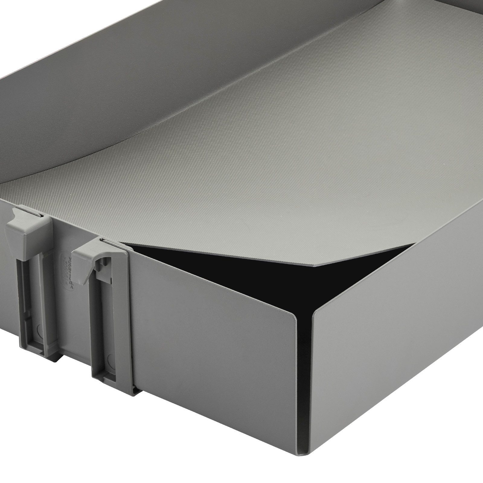 SO-TECH® Einhängekorb Einhängetablar für DISPENSA, DISPENSA junior, DISPENSA Swing (1 St), 300 mm (252x460x77 mm) anthrazit mit Antirutsch-Einlegematte