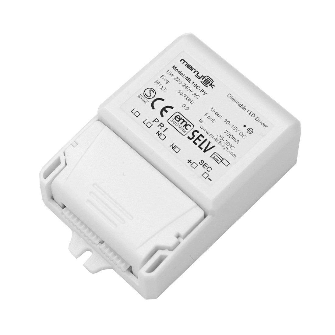 ML10C-PV 10W 1-10V push DIM dimmbar LED-Treiber Netzteil für LED Lampe LED Trafo