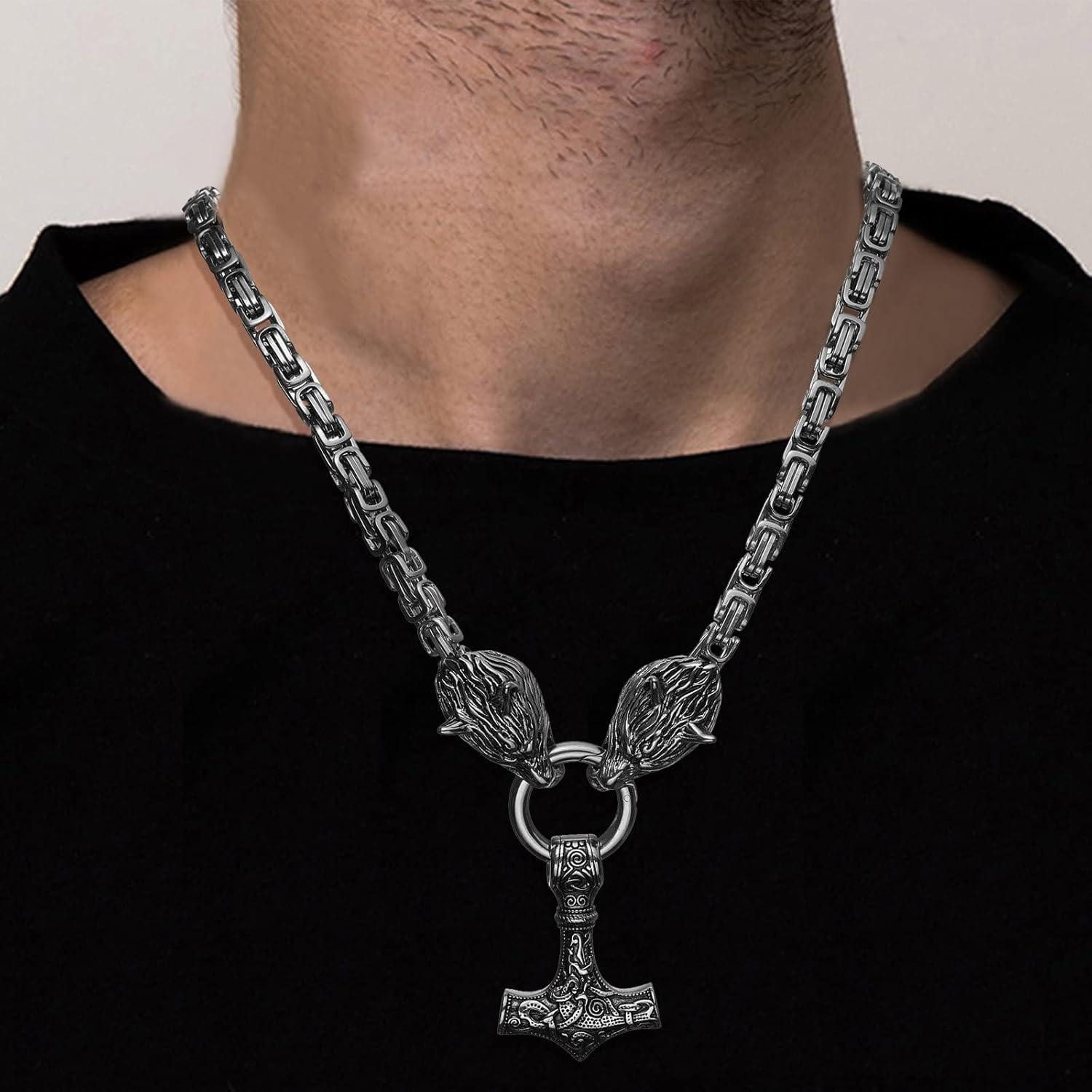 LuxusKollektion Kette und Anhänger Set Wikinger günstig online kaufen