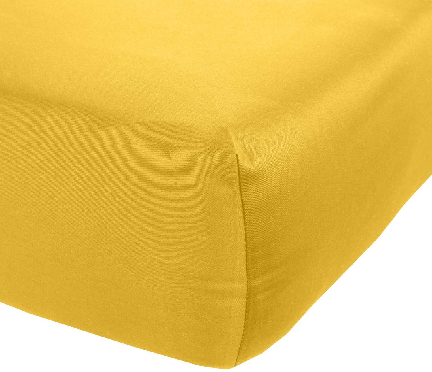 BETTWAESCHE-MIT-STIL Spannbettlaken Mako Satin Spannbettlaken, Matratzenhöh günstig online kaufen
