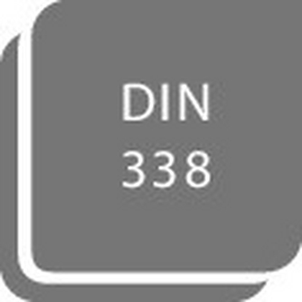Alpen Holzbohrer, Spiralbohrer D338N HSS 1-10 - 1 mm stg