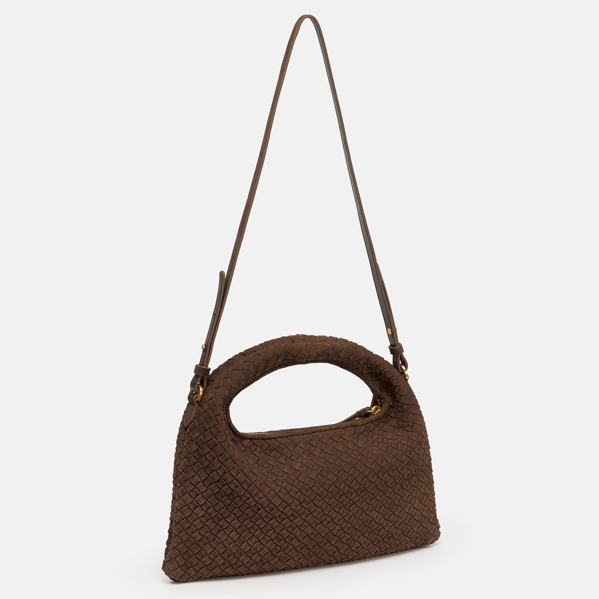 Les Visionnaires Henkeltasche Sadie Weave, Leder günstig online kaufen