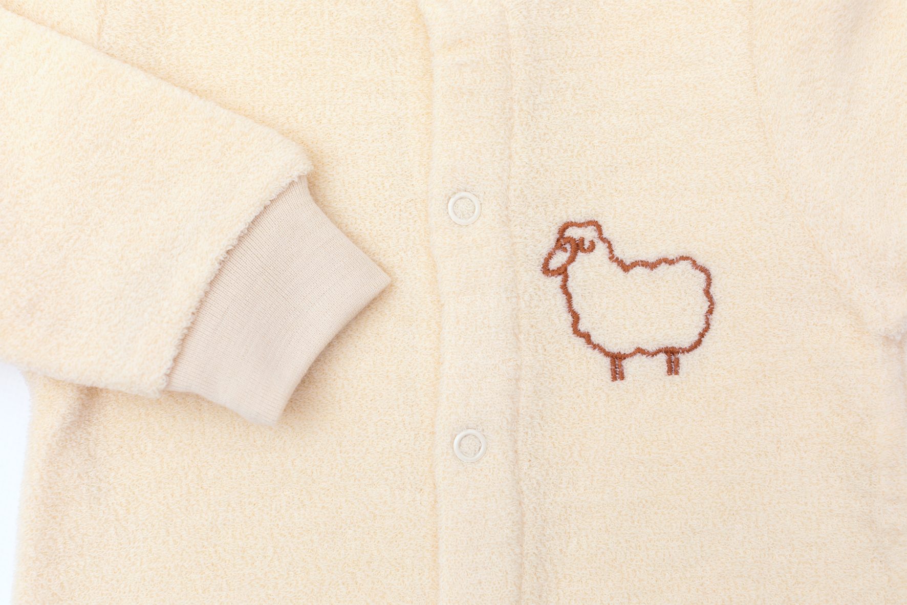 Engel Naturkleidung Schlafoverall Baby-Schlafoverall mit Fuß, Frottee