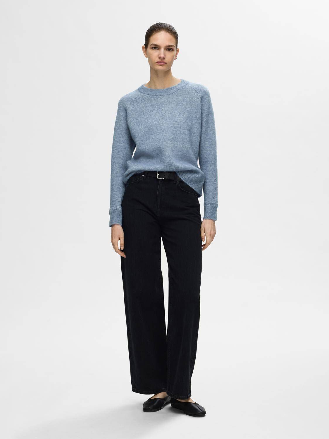 SELECTED FEMME Strickpullover Damen Pullover SLFLULU günstig online kaufen