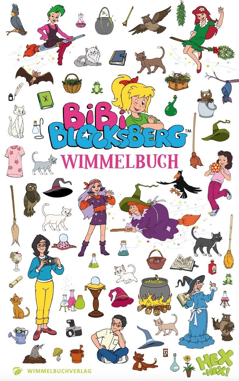 Kinderbuch Bibi Blocksberg Wimmelbuch Bilderbuch ab 3 Jahren diverse