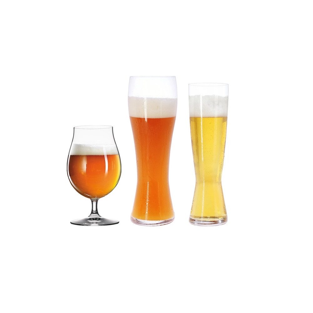 SPIEGELAU Bierglas Spiegelau Pilsstange 425 ml 2er Set, Kristallglas