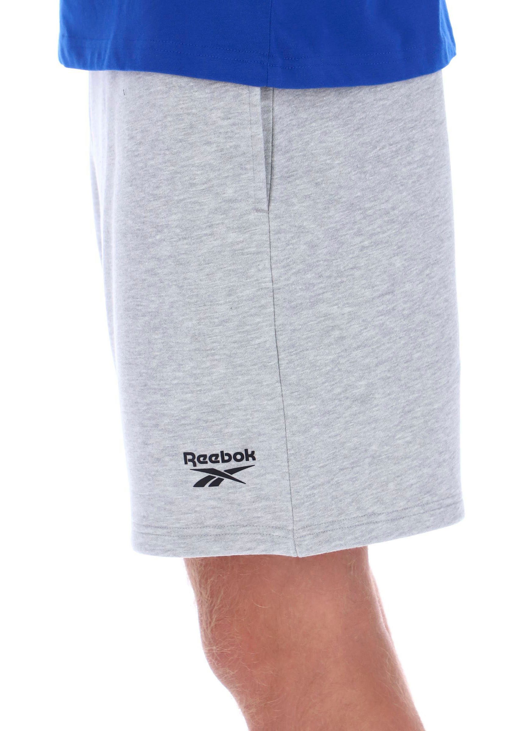 Reebok Sweatshorts MARCUS SMALL LOGO FLEECE SHORTS lockere Passform, mit elastischem Bund, sportlicher Stil