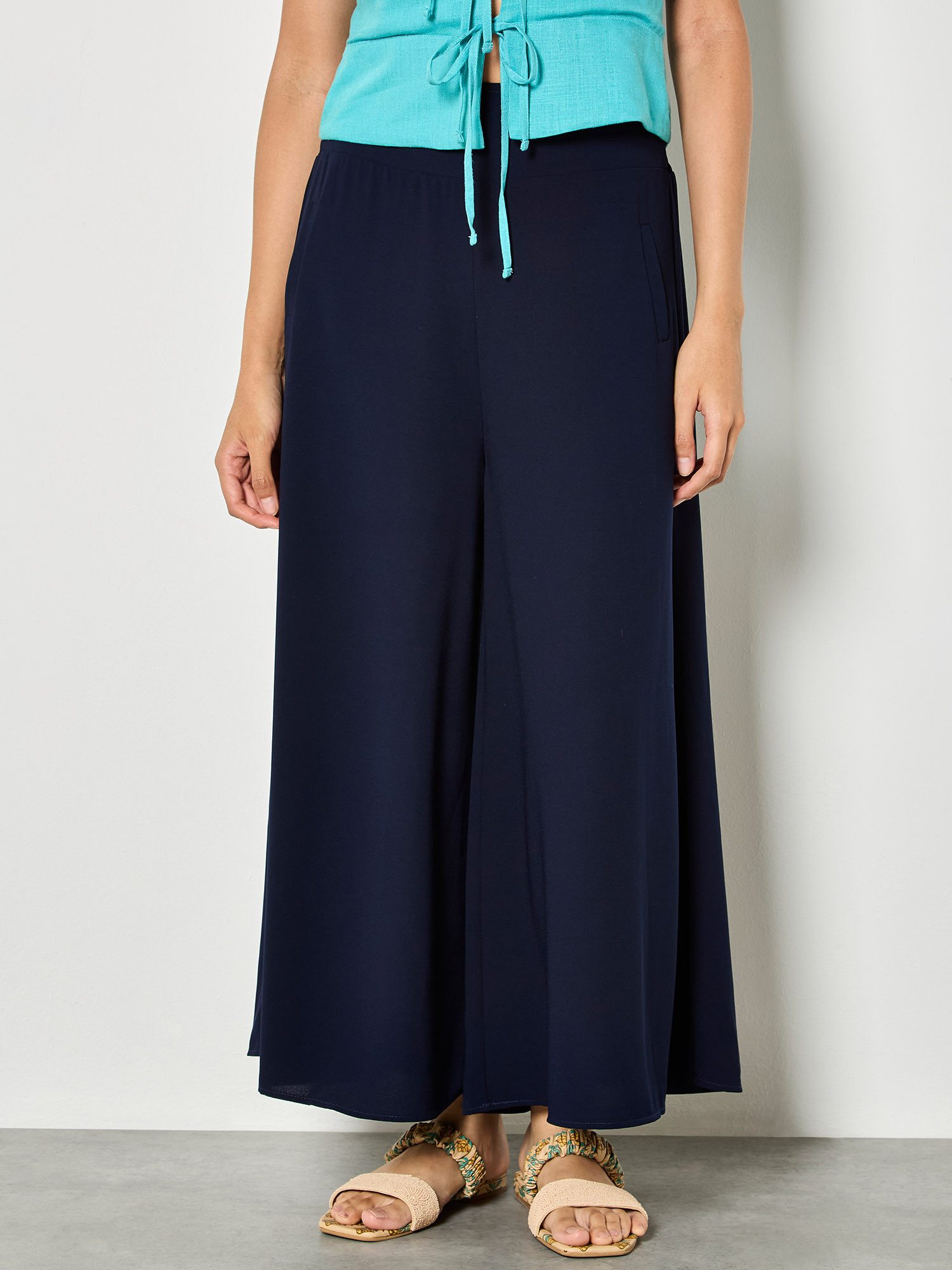 Palazzohose Weite Hose