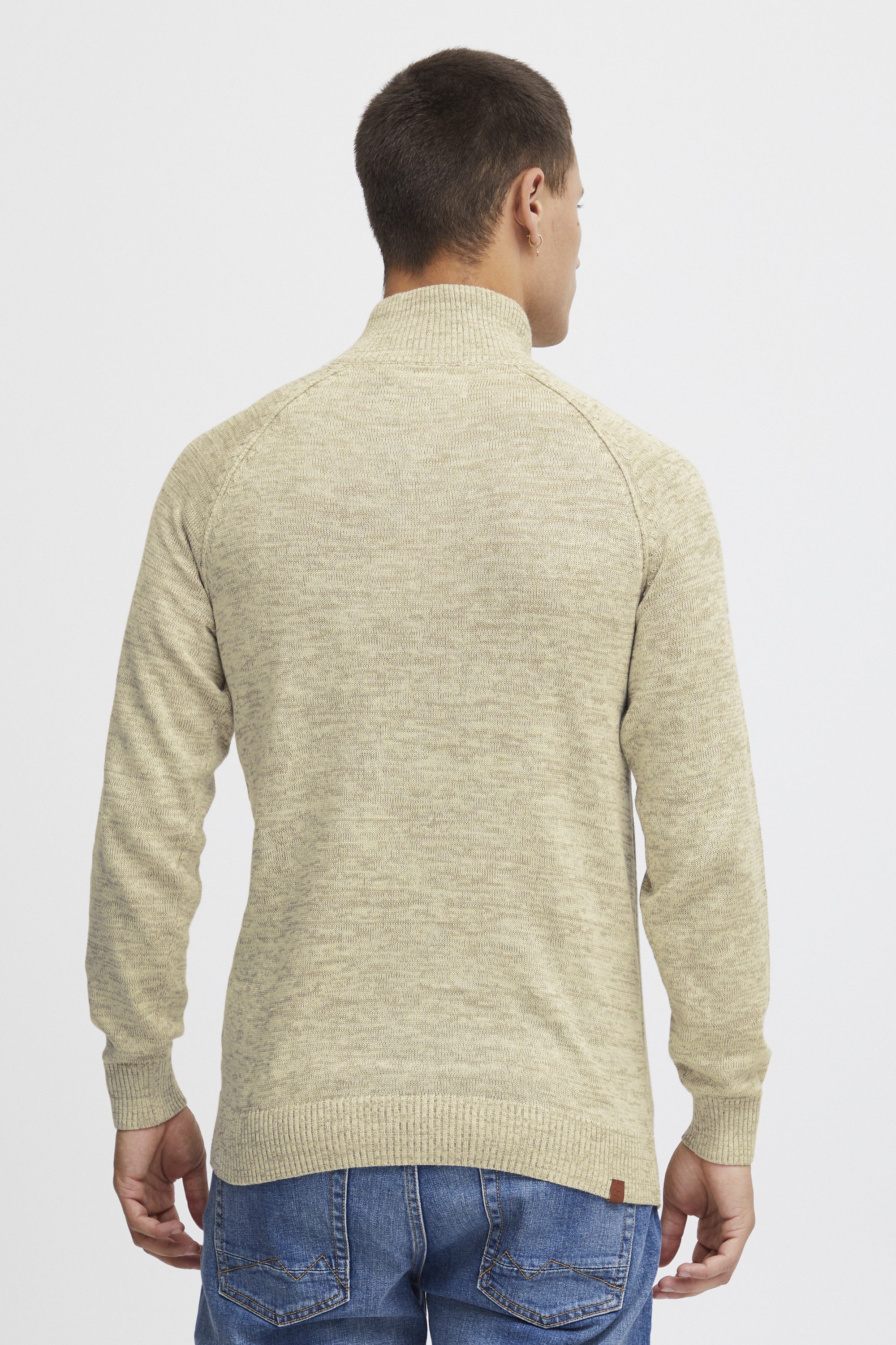 Blend Troyer BHDanovan Strickpullover in MeLange-Optik