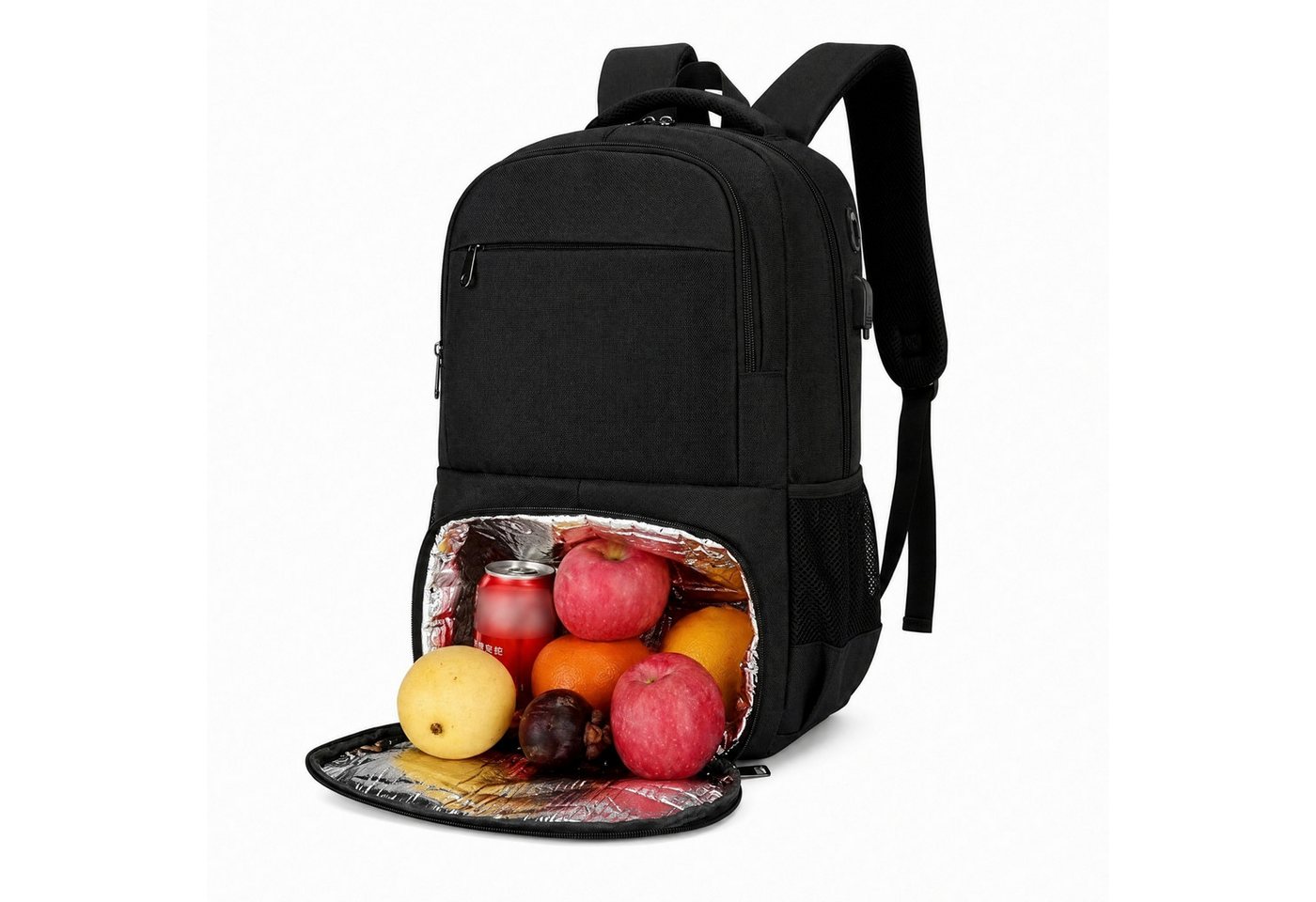 Blossom Laptoprucksack Laptop Rucksack Rucksäcke Schulrucksack Wasserbeständig Laptoptasche (Businessrucksack mit Laptopfach, isoliertem Fach, USB-Anschluss), für Herren Damen Jungen Teenager Freizeit Arbeit Business Reisen