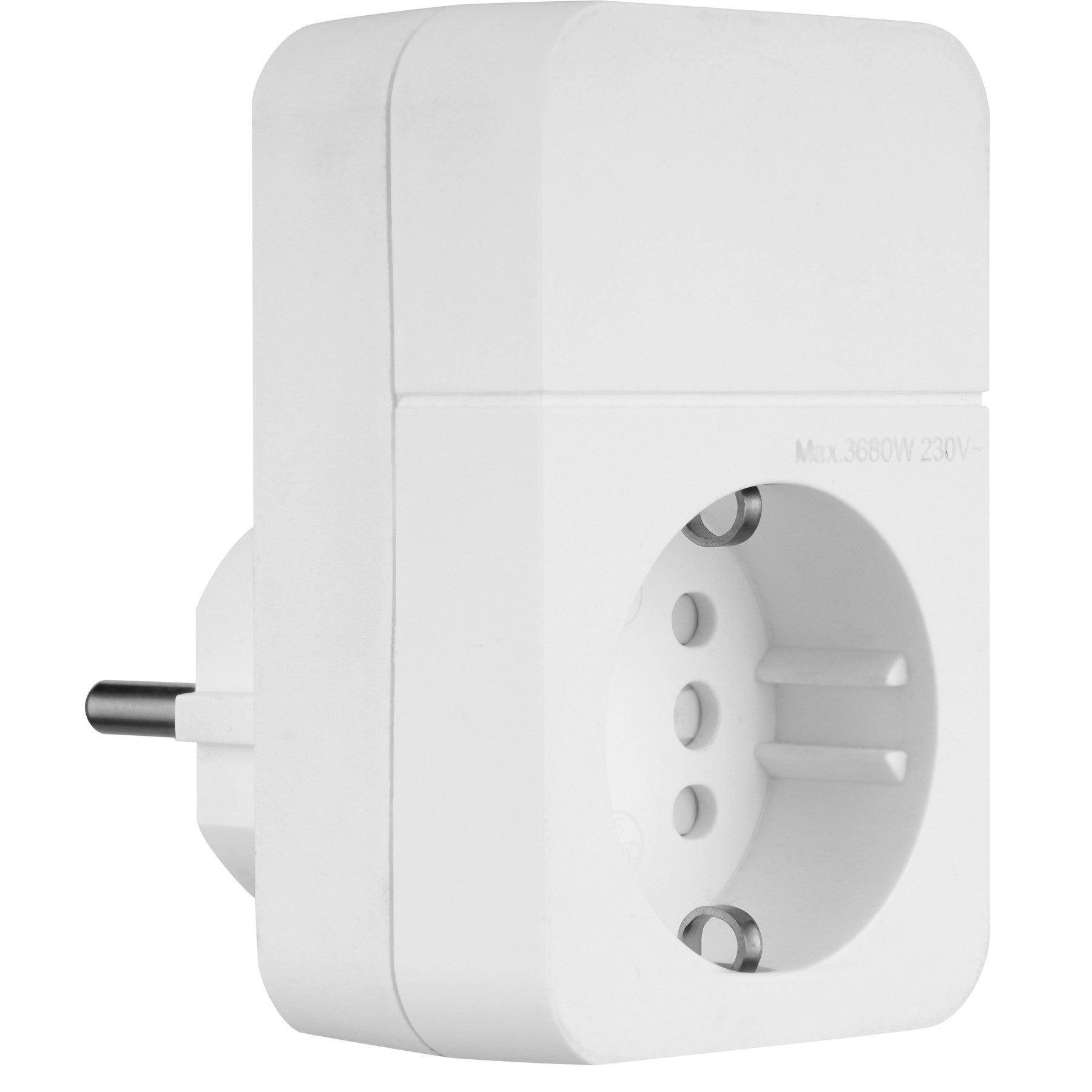 REV Steckdosenschalter REV Steckdosenadapter Combini, weiß