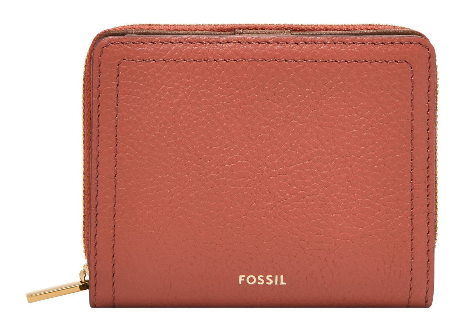 Fossil Herren-Geldbörse Aus Echtem Leder – Mit Ausweisfenster, RFID-Schutz, Braun