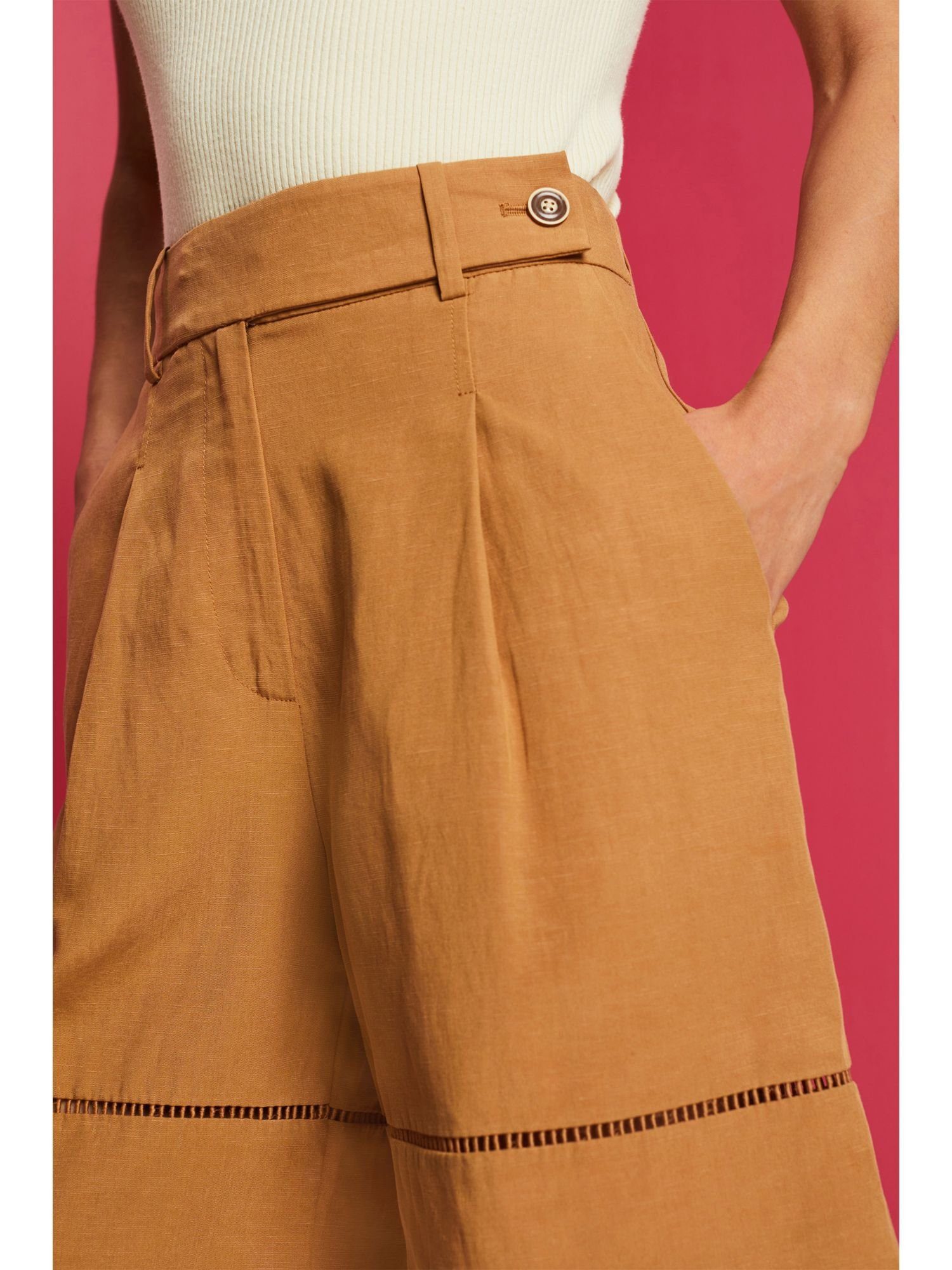 (1-tlg) Shorts Bermudashorts Esprit mit Collection Vintage-Spitze