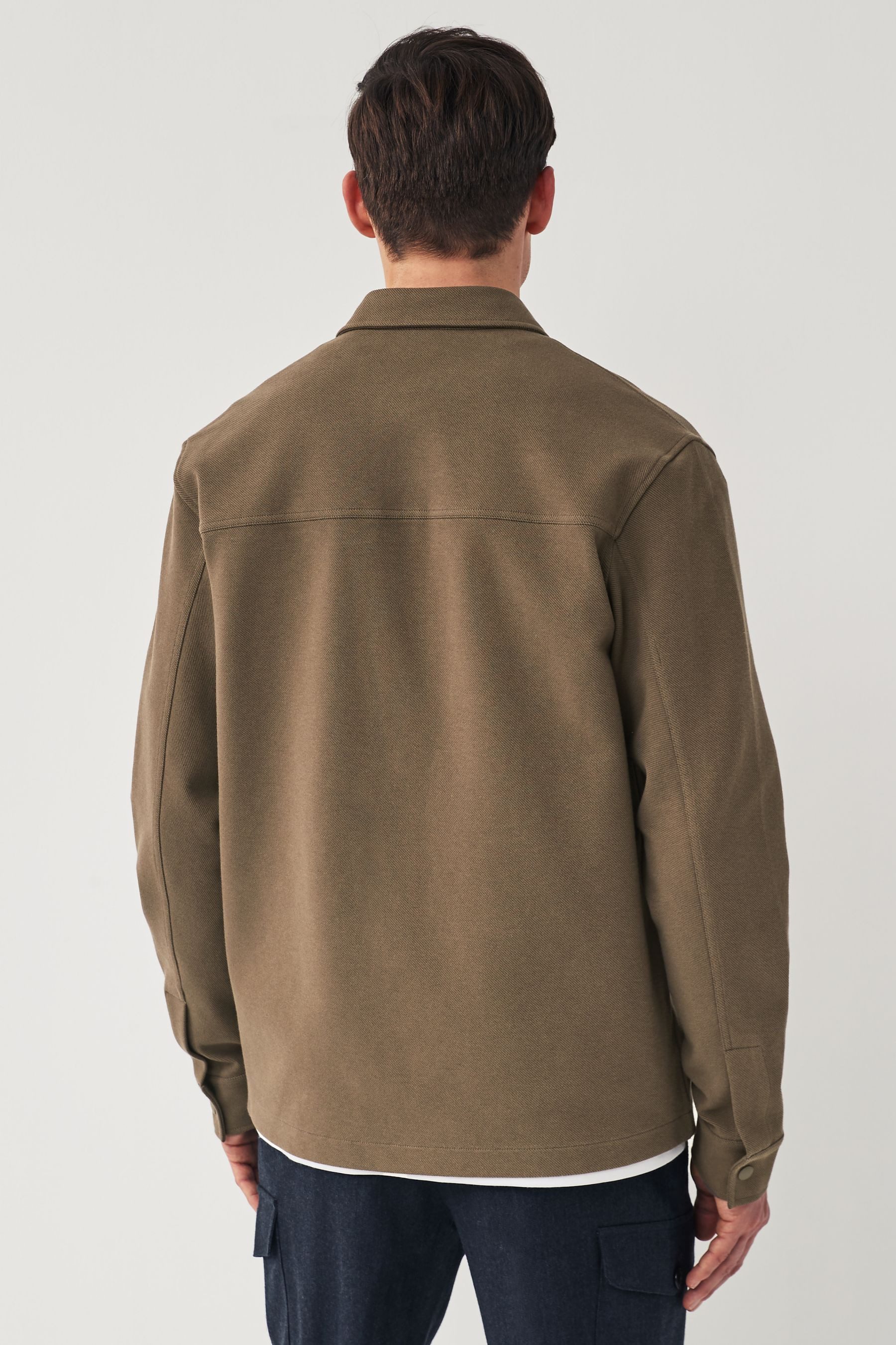 Next Hemdjacke Hemdjacke aus Jersey (1-St) günstig online kaufen