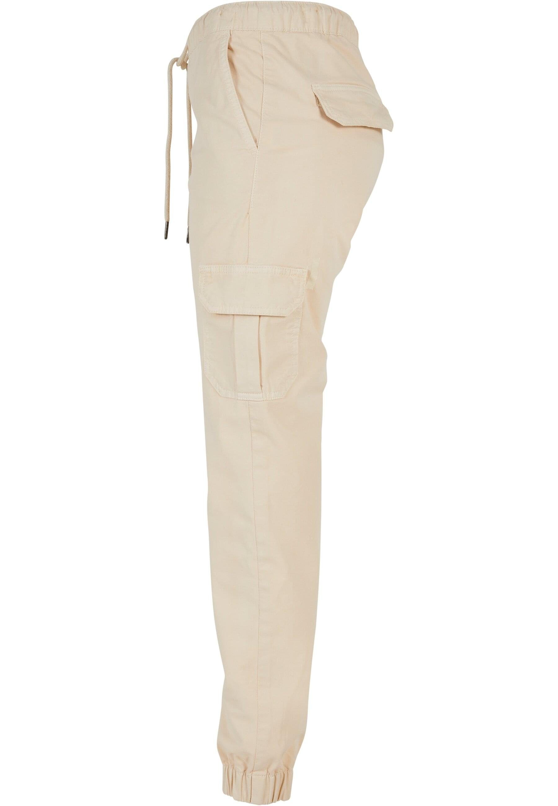 whitesand Ladies Damen Waist (1-tlg) Jogging URBAN CLASSICS Pants Cargohose Cargo High