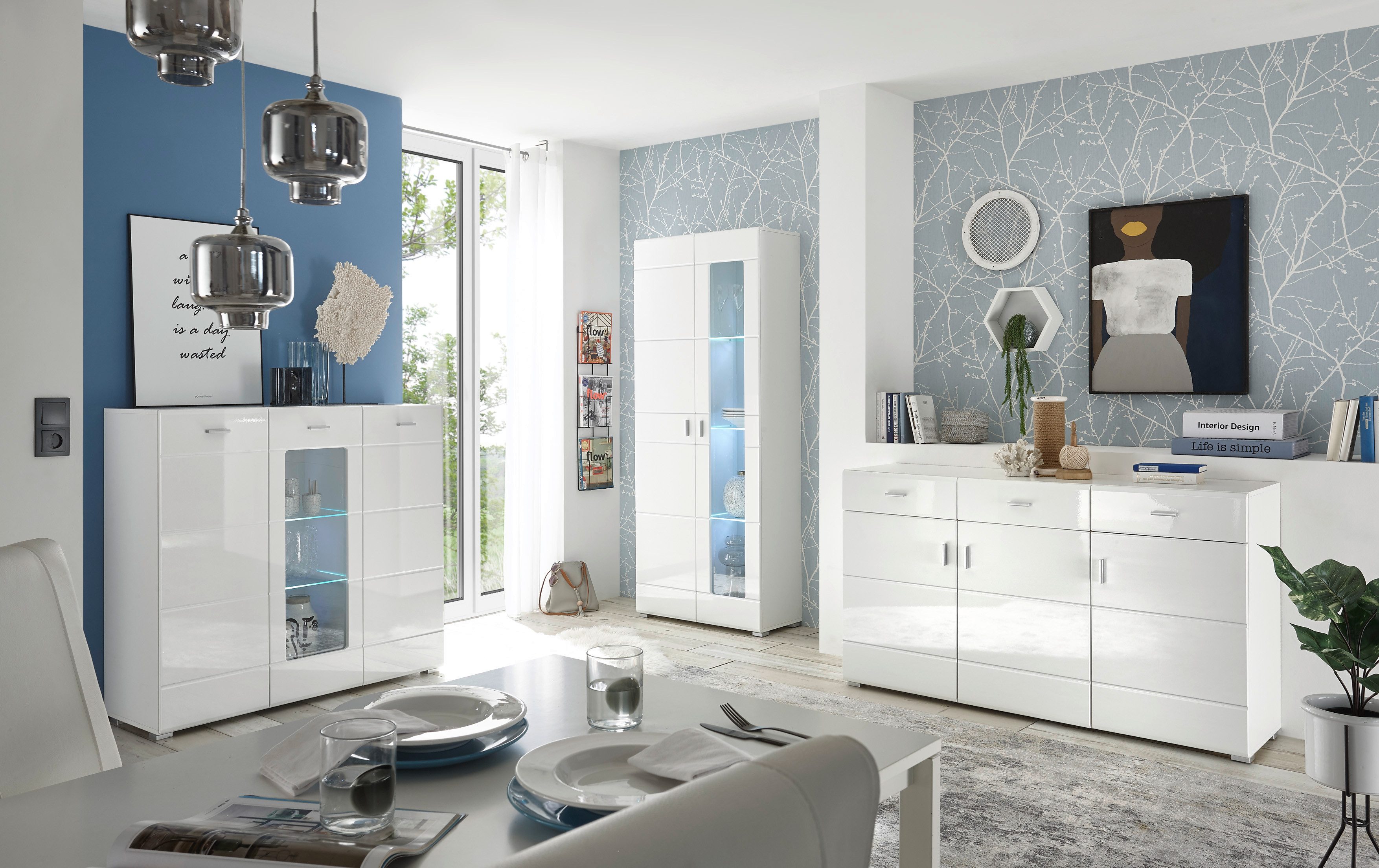 HBZ Highboard 120 x 112 x 42 cm (B/H/T) – Bild 5 von 5