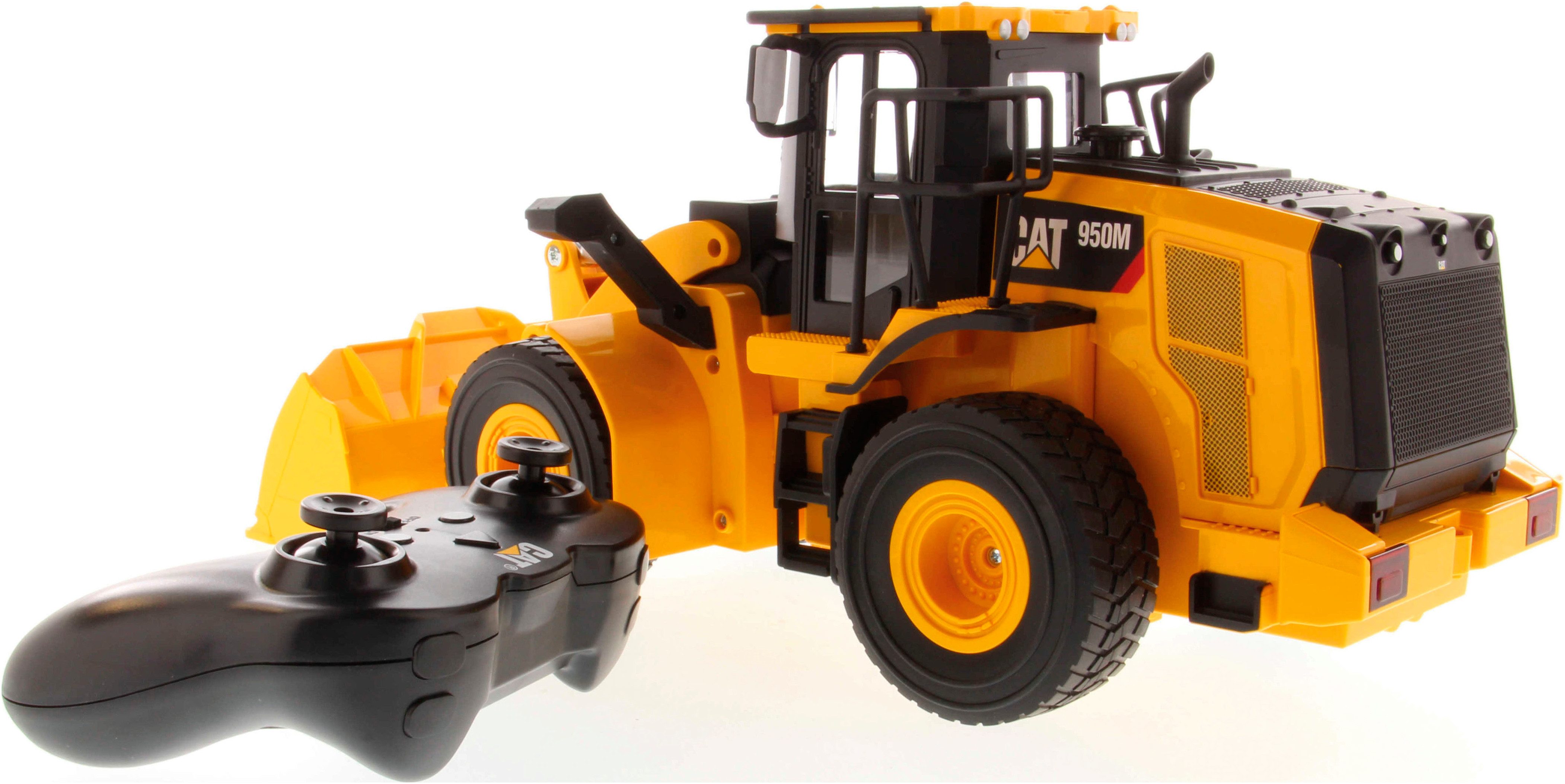 Carrera® RC-Bagger CAT 950M Radlader, mit LED- und Soundfunktion