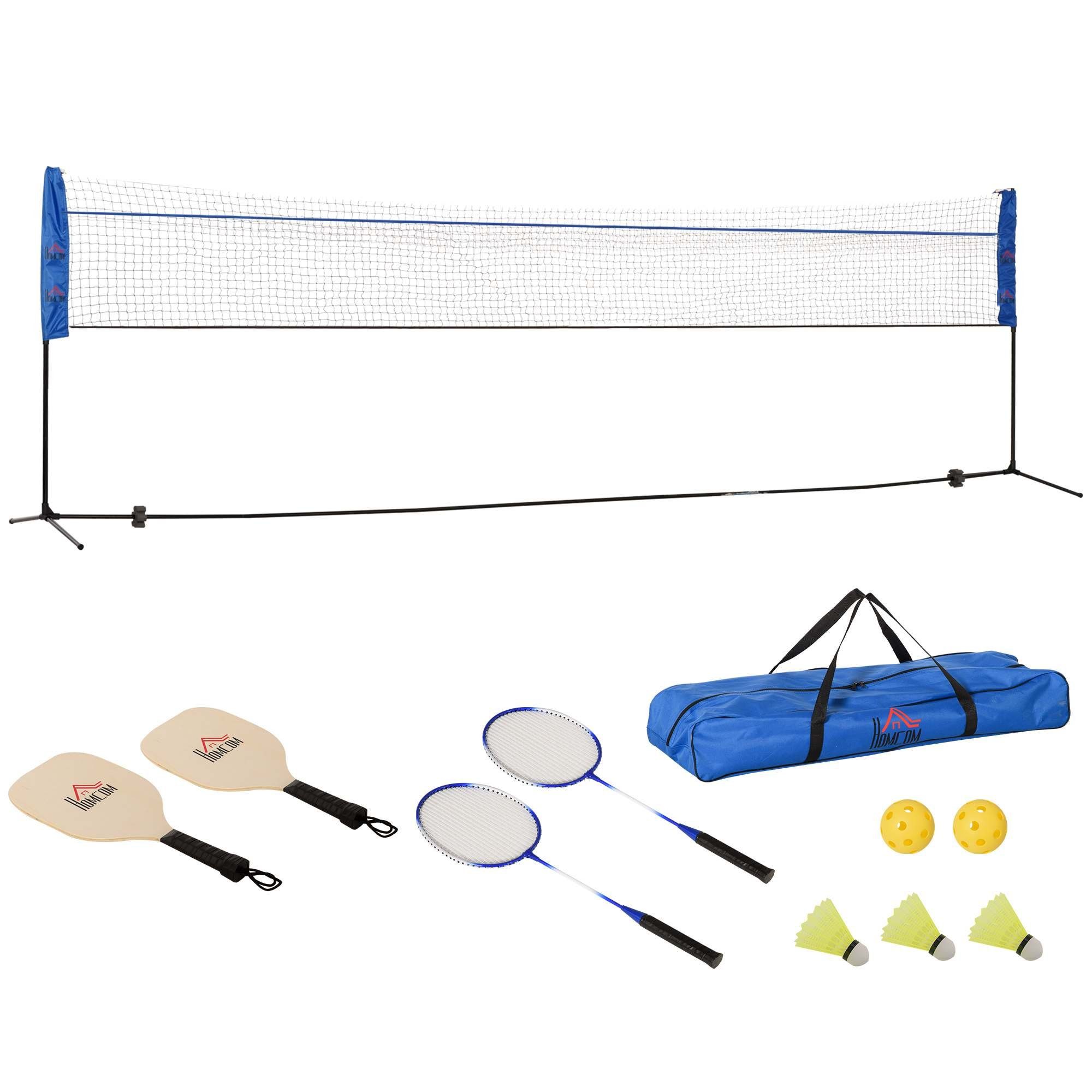 HOMCOM Badmintonnetz Badmintonnetz