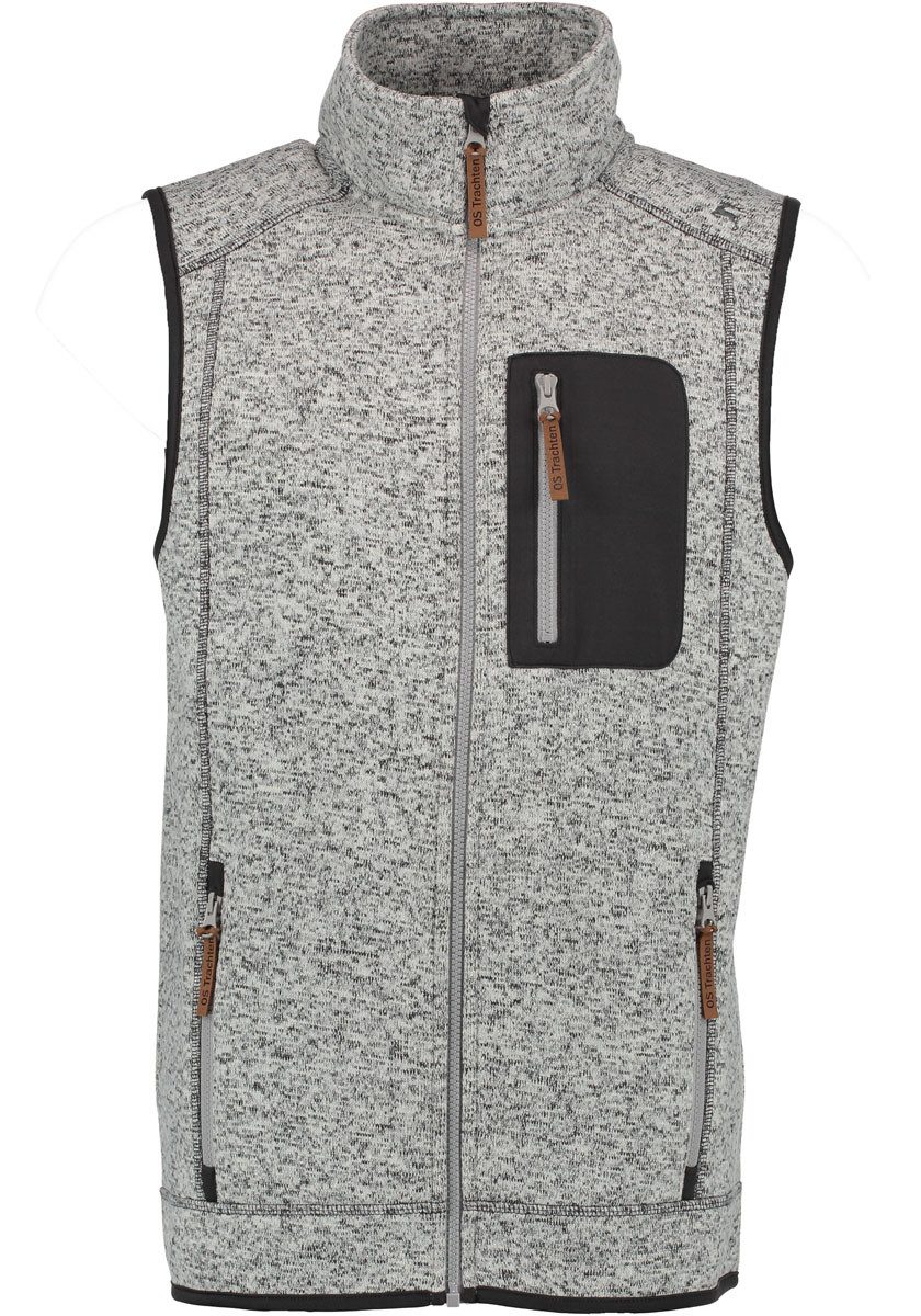 OS Trachten Fleeceweste Klesi Weste mit hochgeschlossenem Kragen günstig online kaufen