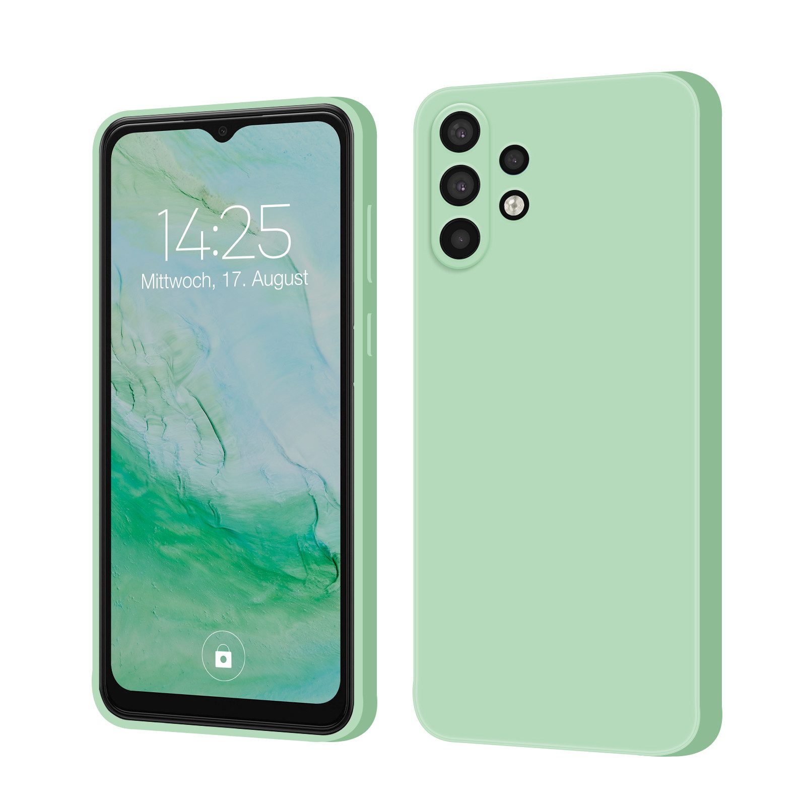 Tec-Expert Handyhülle SoftGrip Cover Hülle für Samsung Galaxy A32 5G, Handy Case Bumper integrierter Kameraschutz flexibel