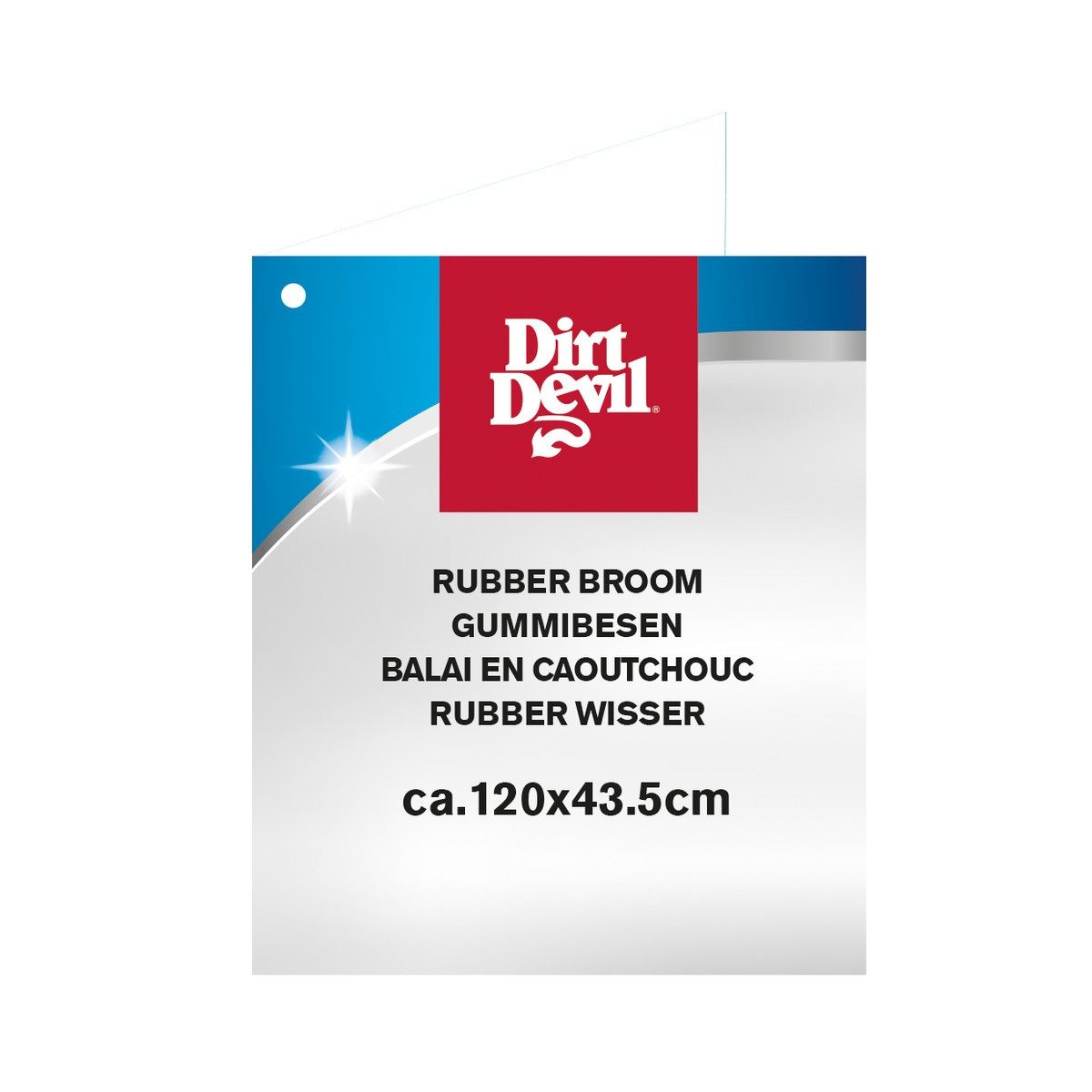 DIRT DEVIL Staubbesen Dirt Devil Gummibesen Tierhaar
