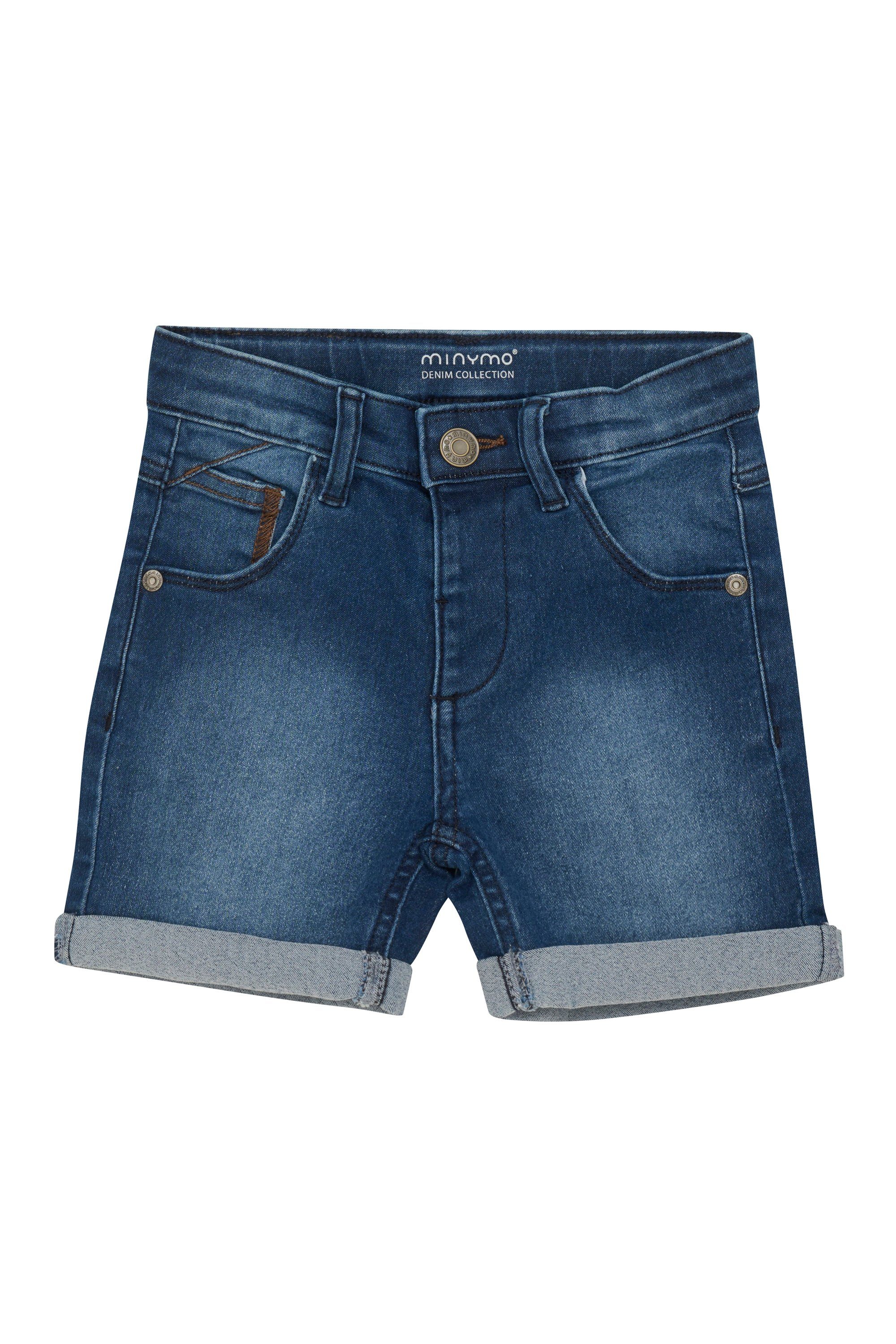 Minymo Jeansshorts MIShorts power stretch Lässige Alltags-Shorts