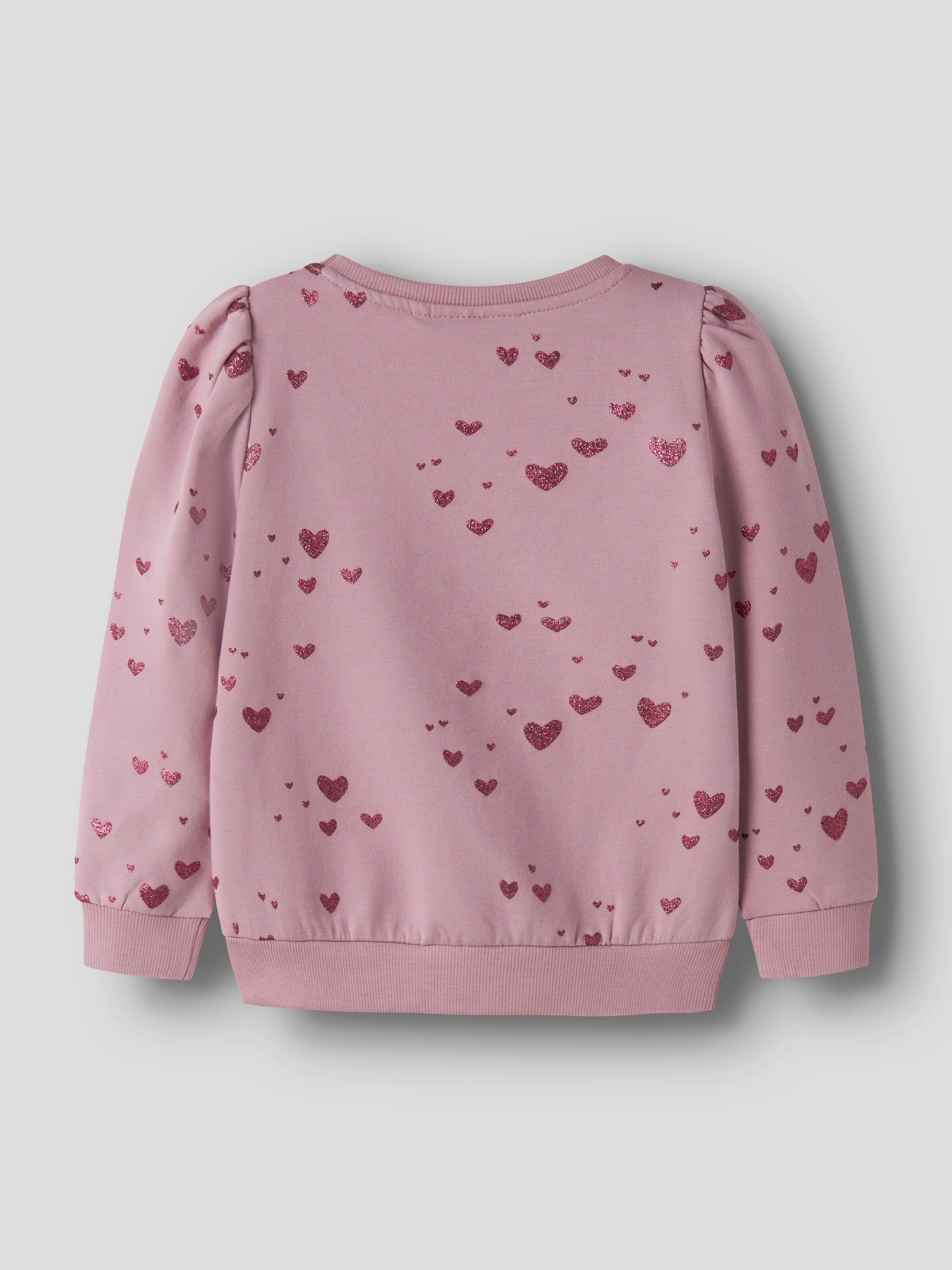 Name It Sweatshirt NMFOMA LS SWEAT BRU Baumwollmischung, regular fit – Bild 3 von 4