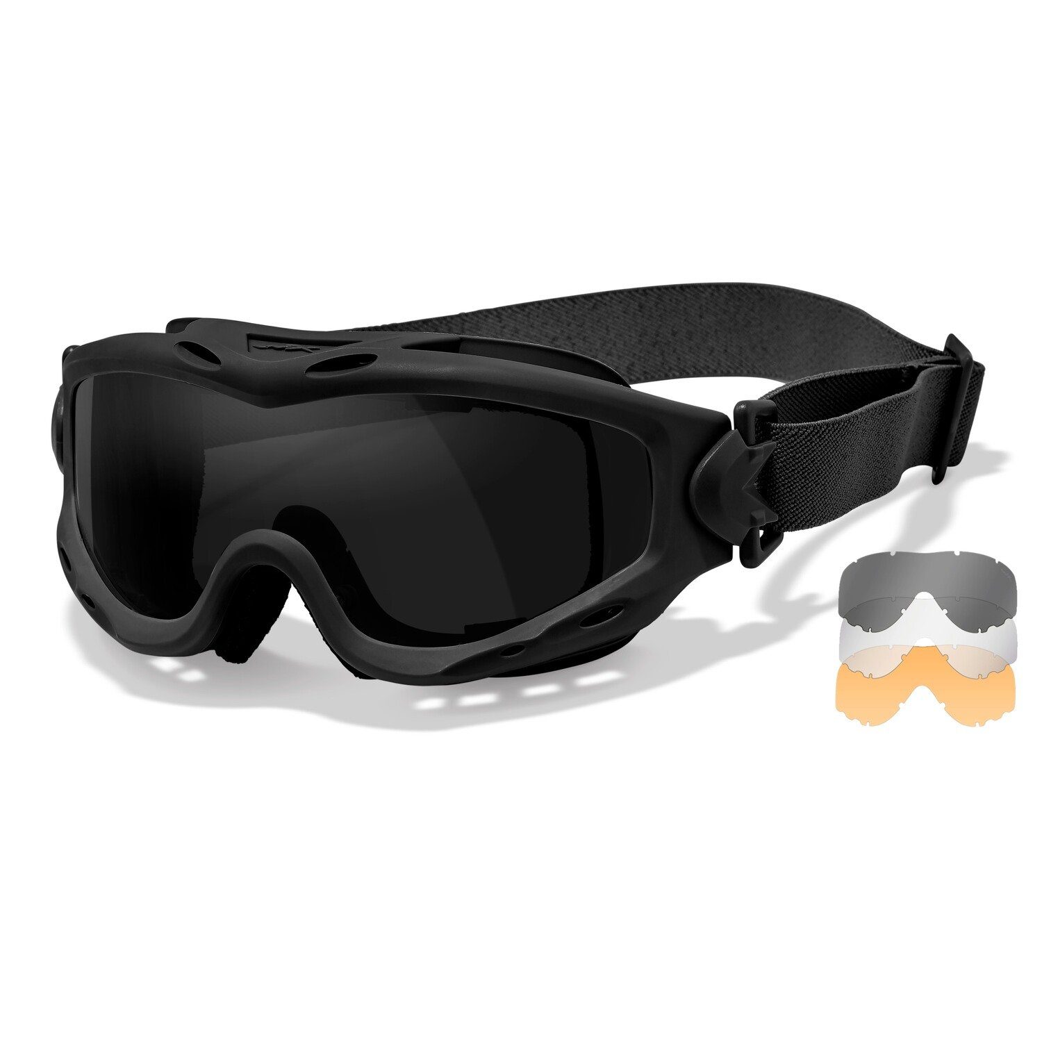 Wiley X Sonnenbrille Brille SPEAR DUAL LENS – Set Matt Schwarz | Sonnenbrillen