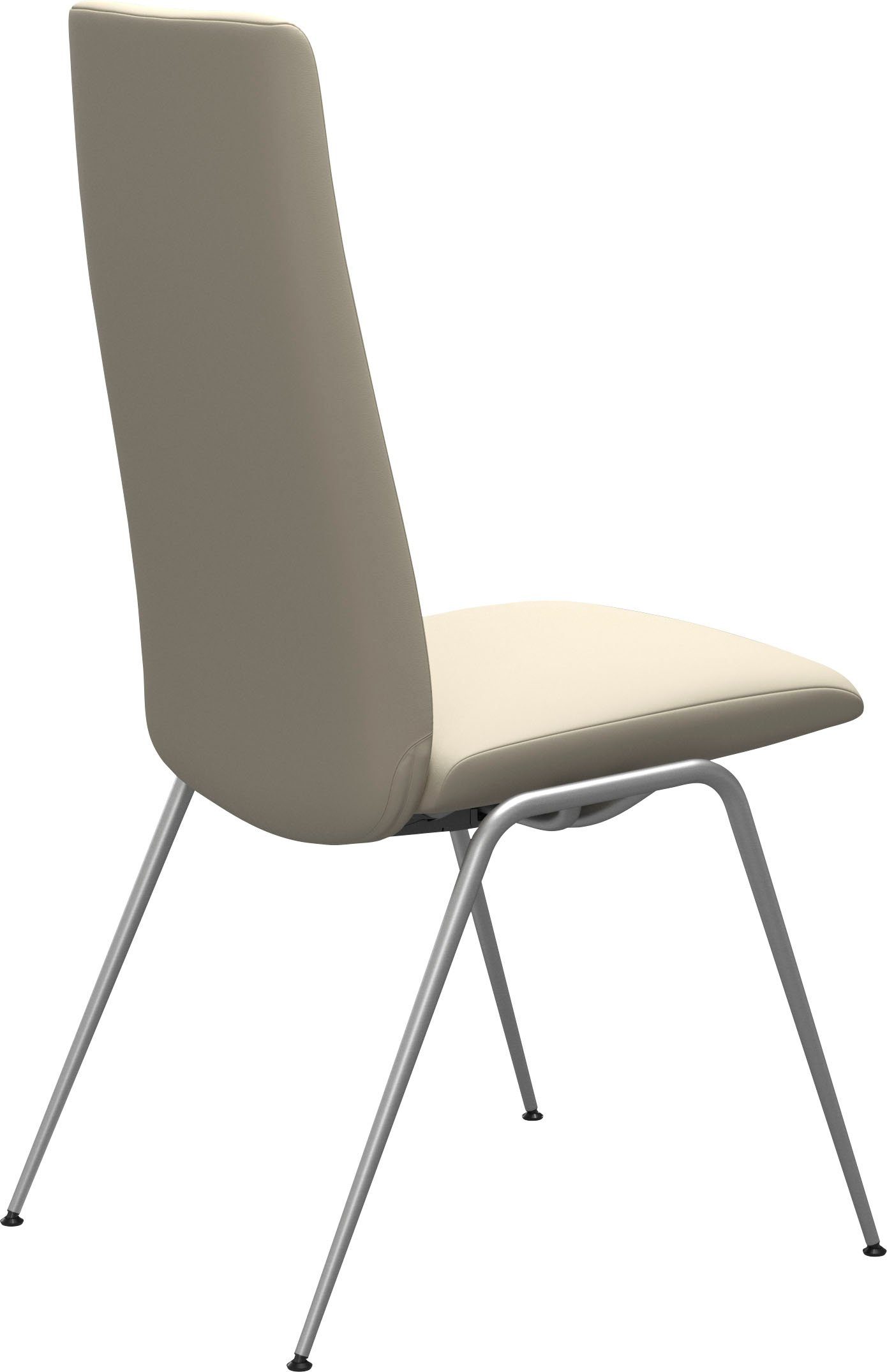 Polsterstuhl matt mit M, Laurel, High Beinen Stressless® Back, aus Größe in Stahl Chrom