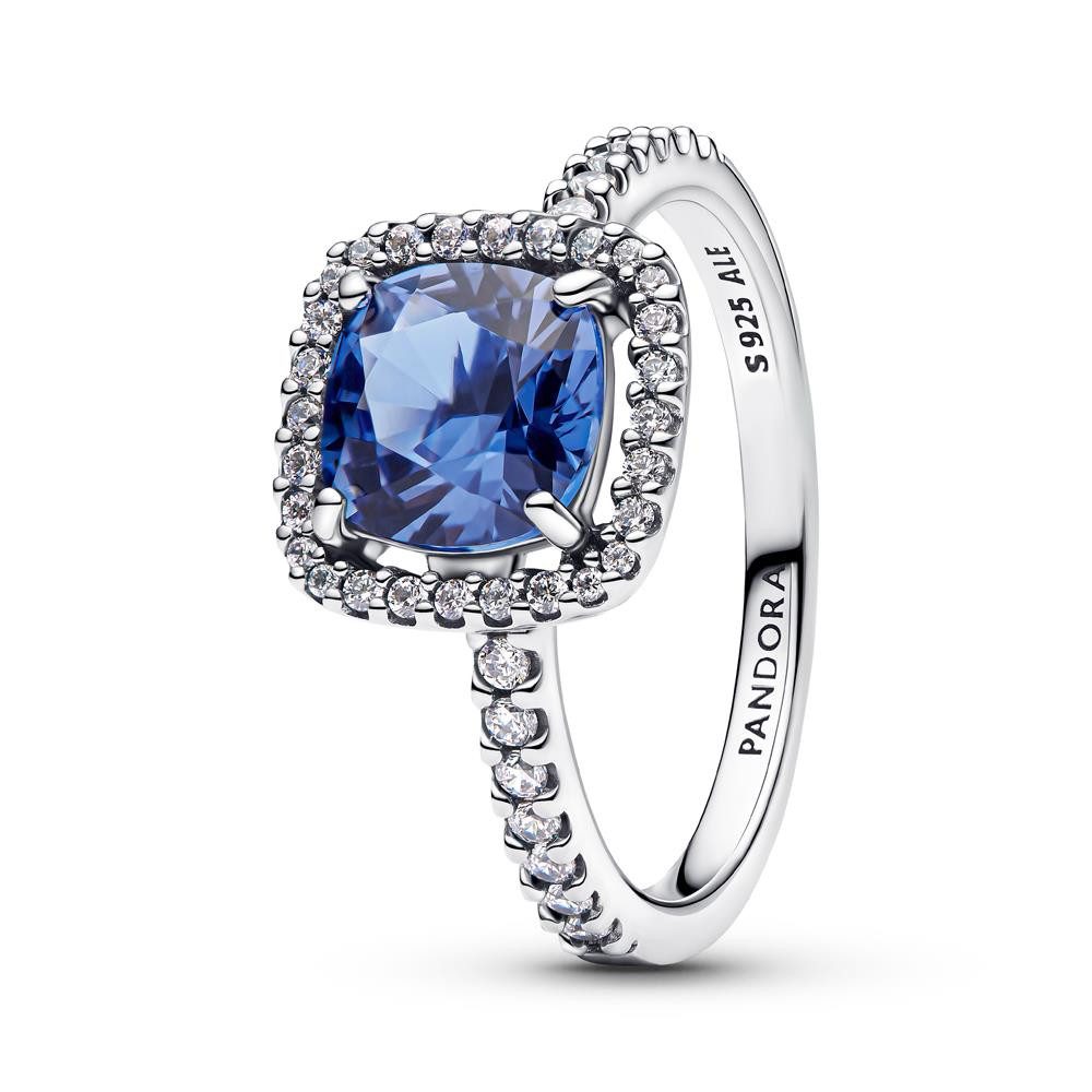 Fingerring Timeless Halo-Ring für Damen, Sterlingsilber, Zirkonia von PANDORA
