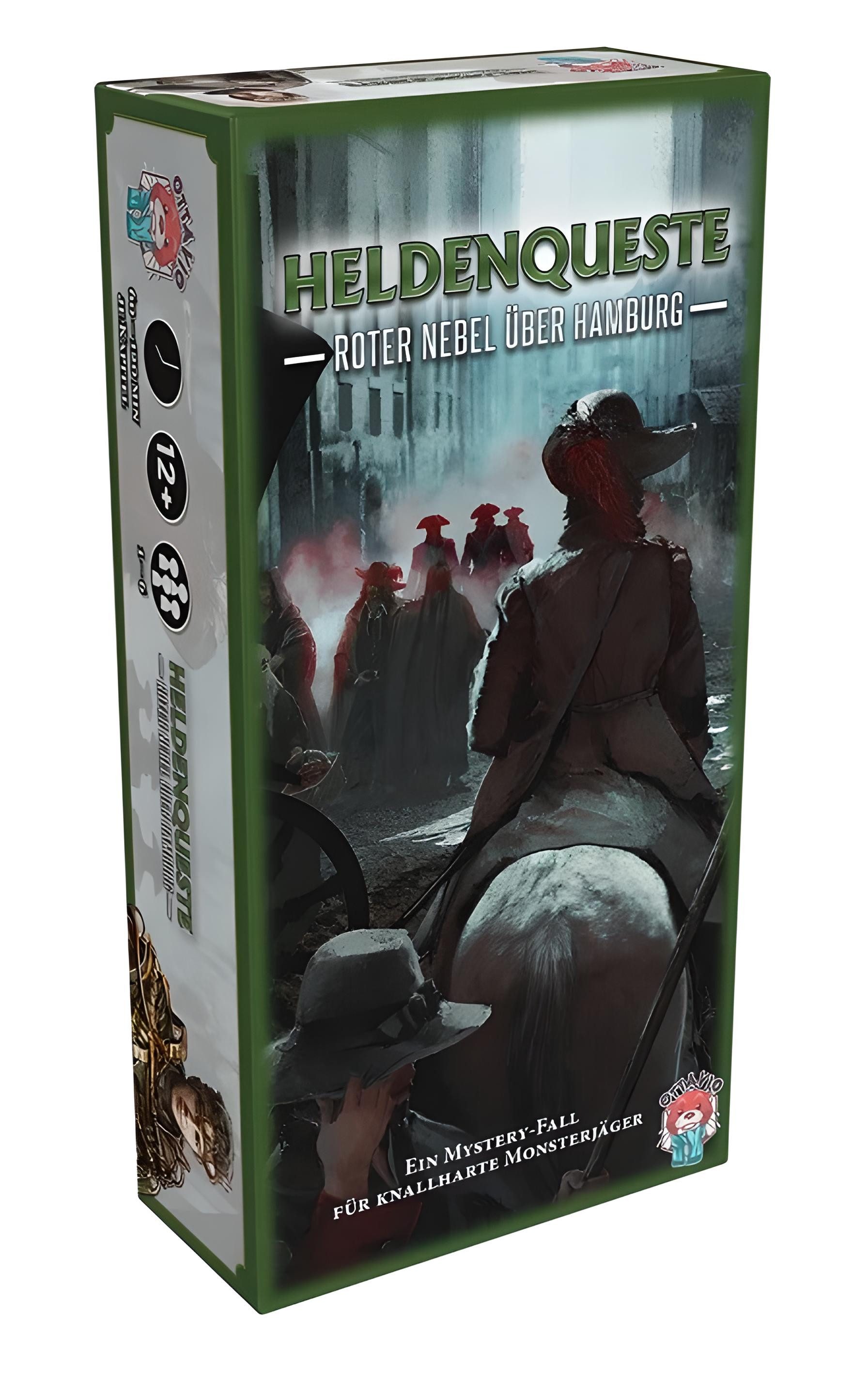 Ulisses Spiele Spiel Heldenqueste: Roter Nebel über Hamburg