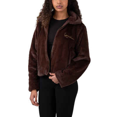 Karl Kani Plüschjacke Karl Kani Metal Signature Fake Fur Jacket