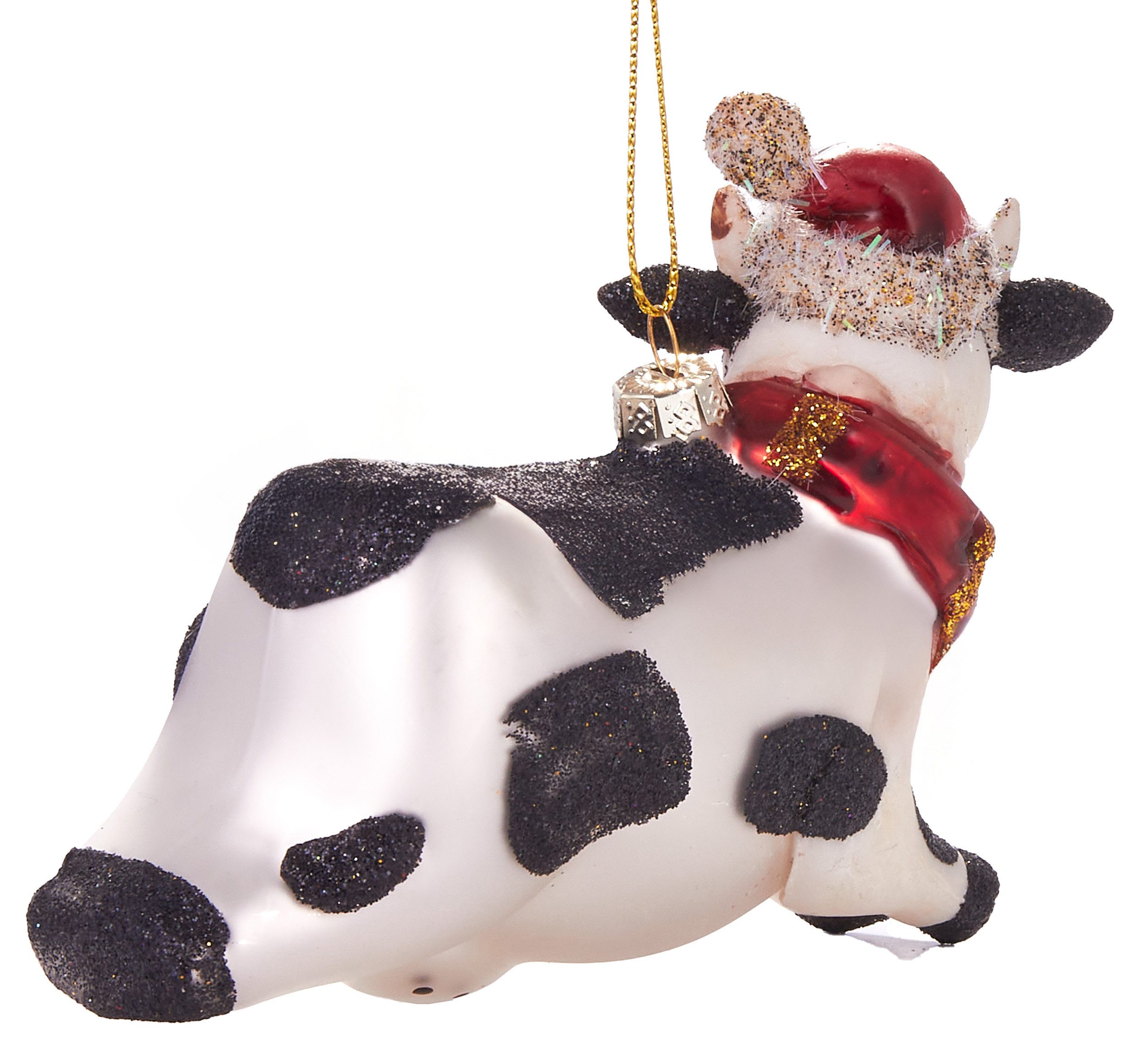BRUBAKER Weihnachtsbaumkugel Handbemalte Weihnachtskugel - viele lustige Motive - Glas Baumkugel (1 St), Christbaumschmuck Figuren Deko Anhänger Christbaumkugel Weihnachtsdeko