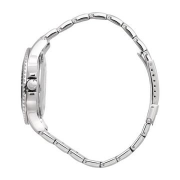 Sector Quarzuhr Sector Herren Armbanduhr Analog, (Analoguhr), Herren Armbanduhr eckig, extra groß (ca. 46mm), Edelstahlarmband silbe