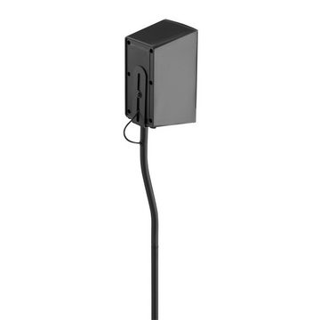Hama Lautsprecherständer Set für Mini Boxen, Rear Lautsprecher, verstellbar Lautsprecherständer, (höhenverstellbar max. Höhe 120 cm, Boden, universal, verstellbar)