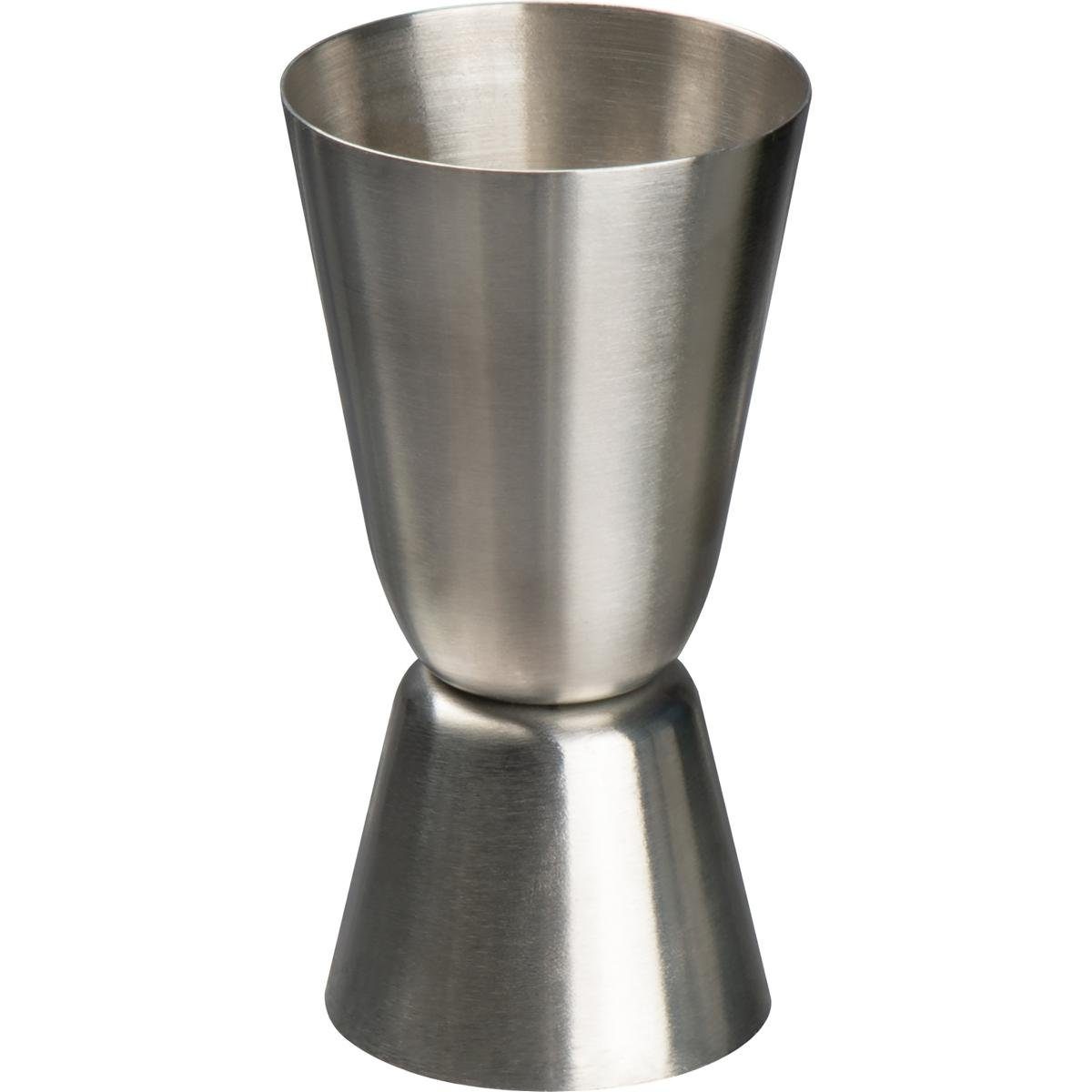 Macma Barmaß Barmaß 2cl und 4cl / Doppelmessbecher / aus Edelstahl