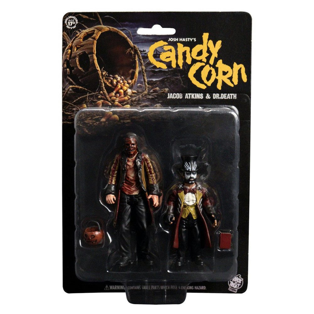 Trick or Treat Actionfigur Josh Hasty's Candy Corn Jacob Atkins & Dr. Death Actionfiguren 2-Pack