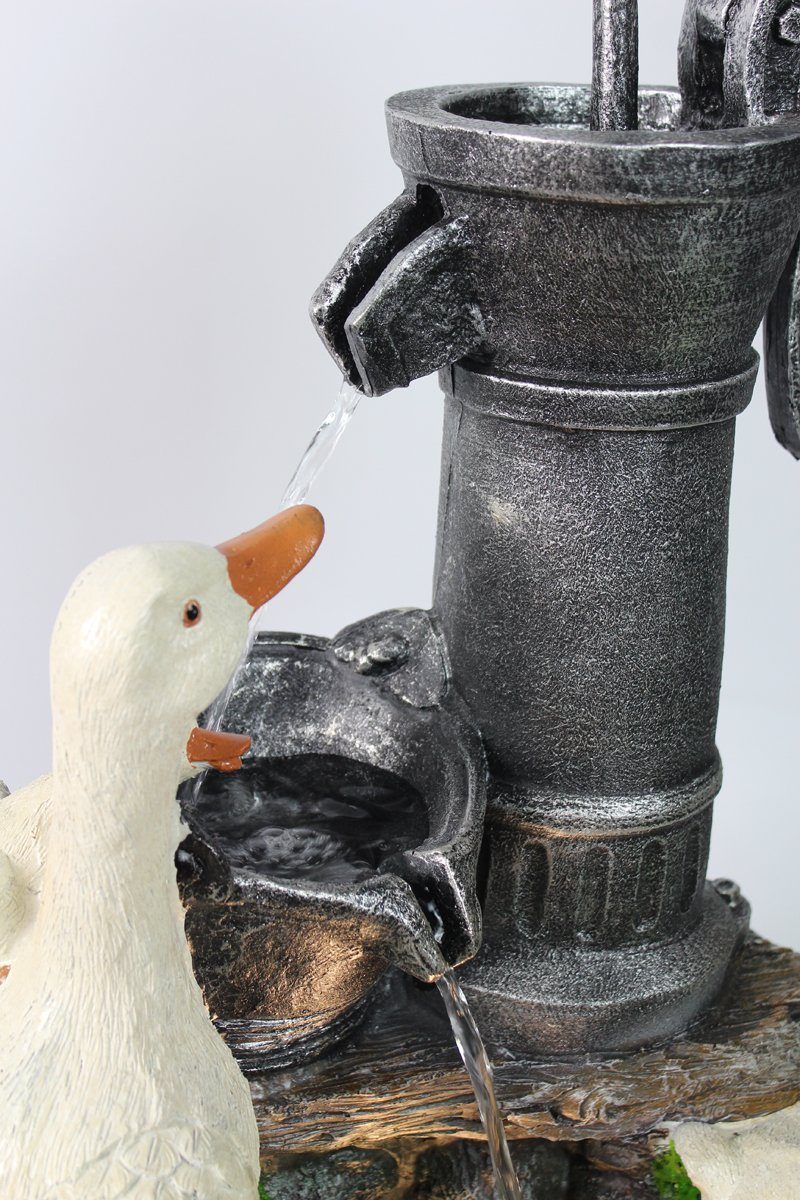 Arnusa Gartenbrunnen Springbrunnen Gänse BK821 mit günstig online kaufen