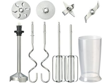 SOLIS OF SWITZERLAND Handmixer Hand & Stick, Typ 8371, 400 W, Aufbewahrungsbox, 7 spülmaschinenfeste Aufsätze