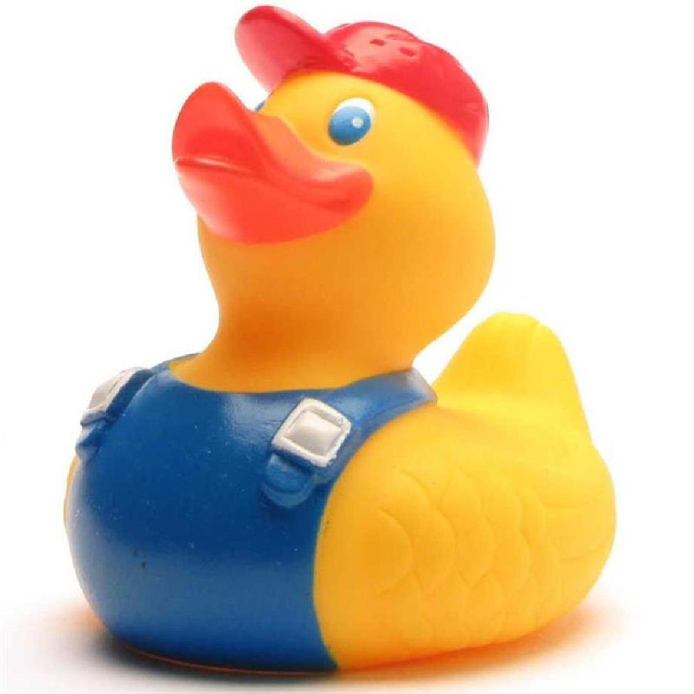 Duckshop Badespielzeug Badeente Bauarbeiter Bob - Quietscheente